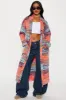 Making Magic Color Block Cardigan - Multi Color sold by Fashion Nova