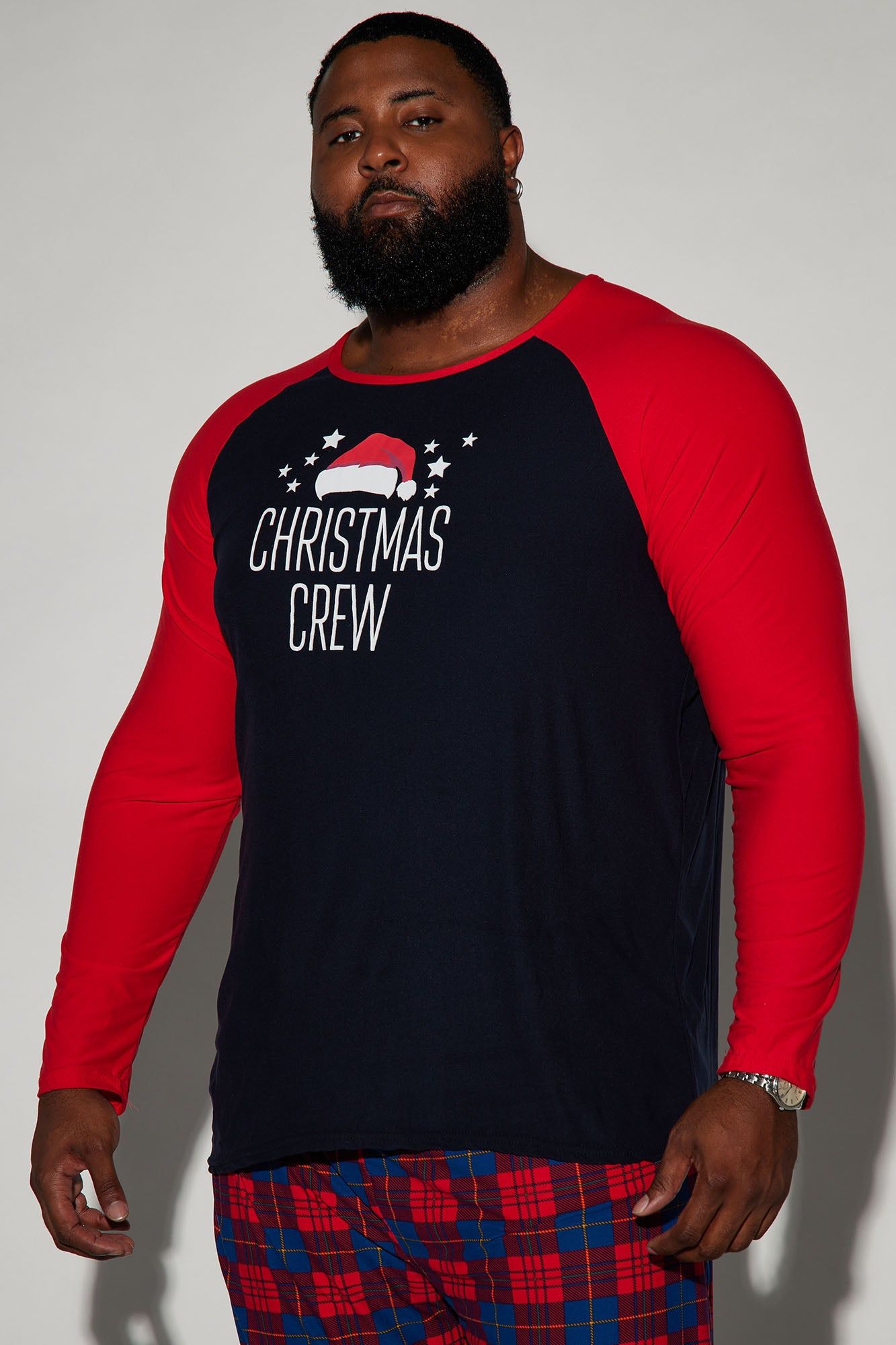 Christmas Crew Holiday PJ Set - Red sold by Fashion Nova product image thumbnail 5