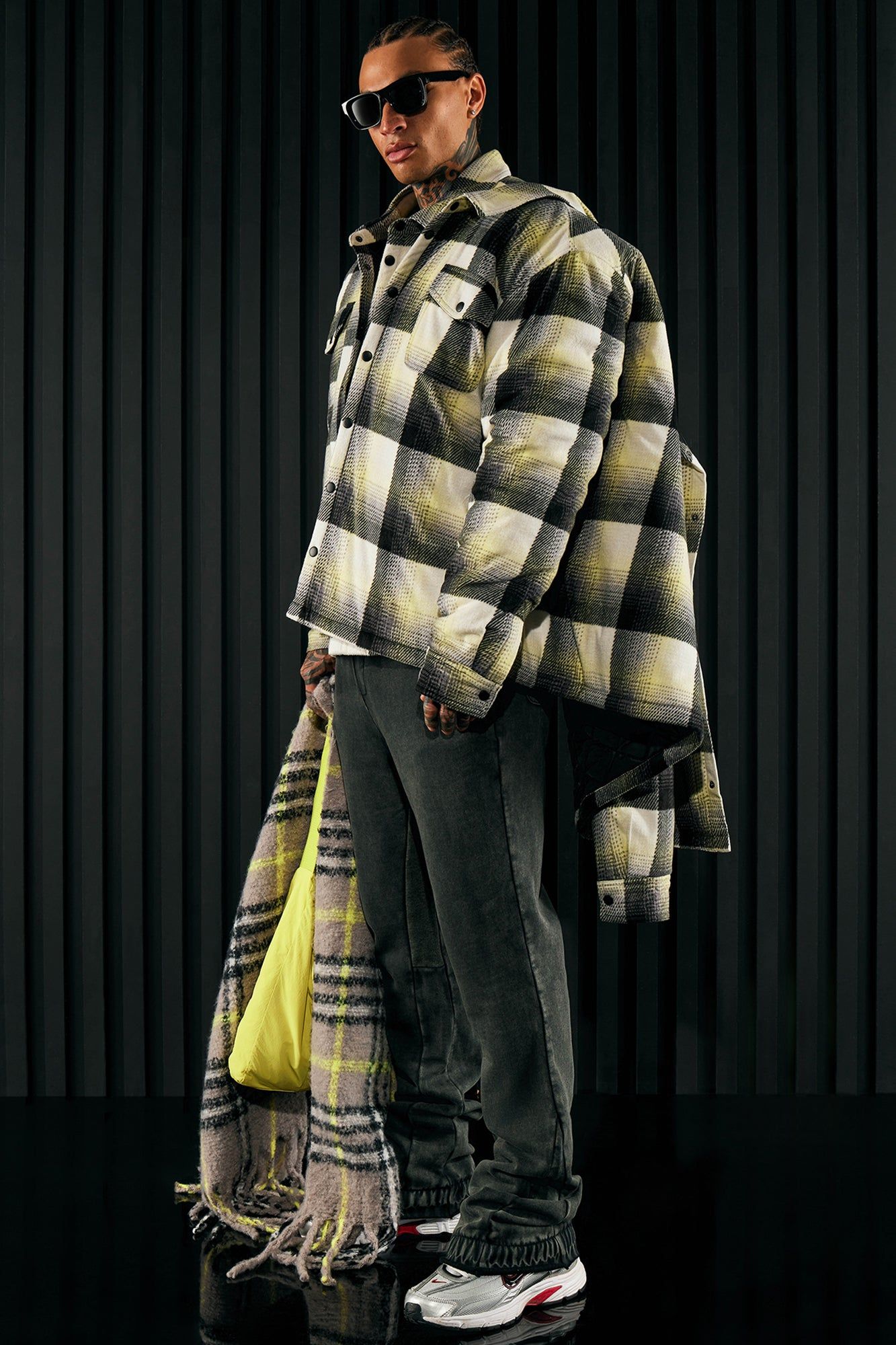 Tyson Washed Flared Sweatpant - Black Wash sold by Fashion Nova product image thumbnail 2