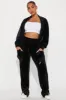 OG Cutie Soft Velour Pant Set - Black sold by Fashion Nova