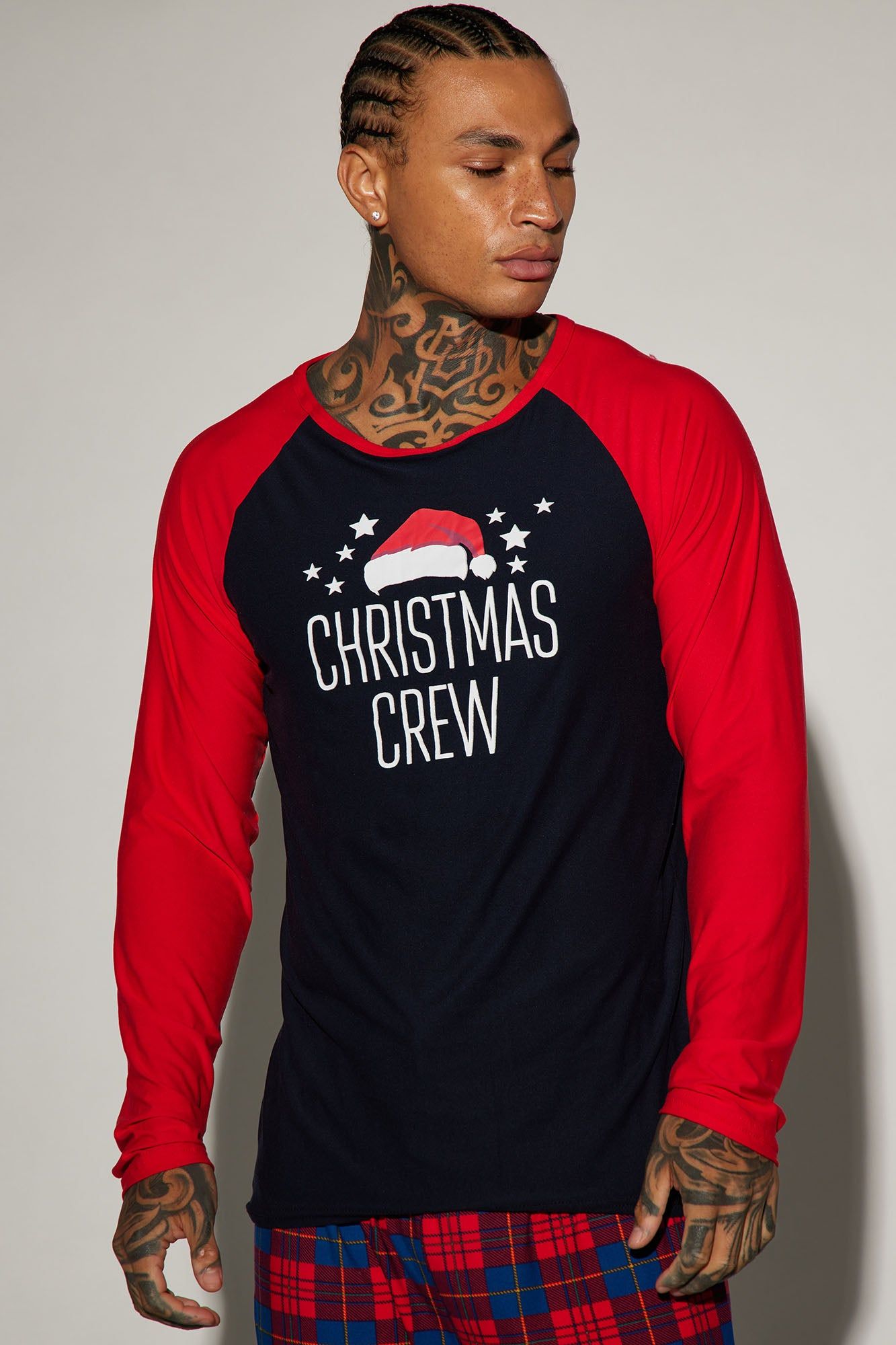 Christmas Crew Holiday PJ Set - Red sold by Fashion Nova product image thumbnail 2