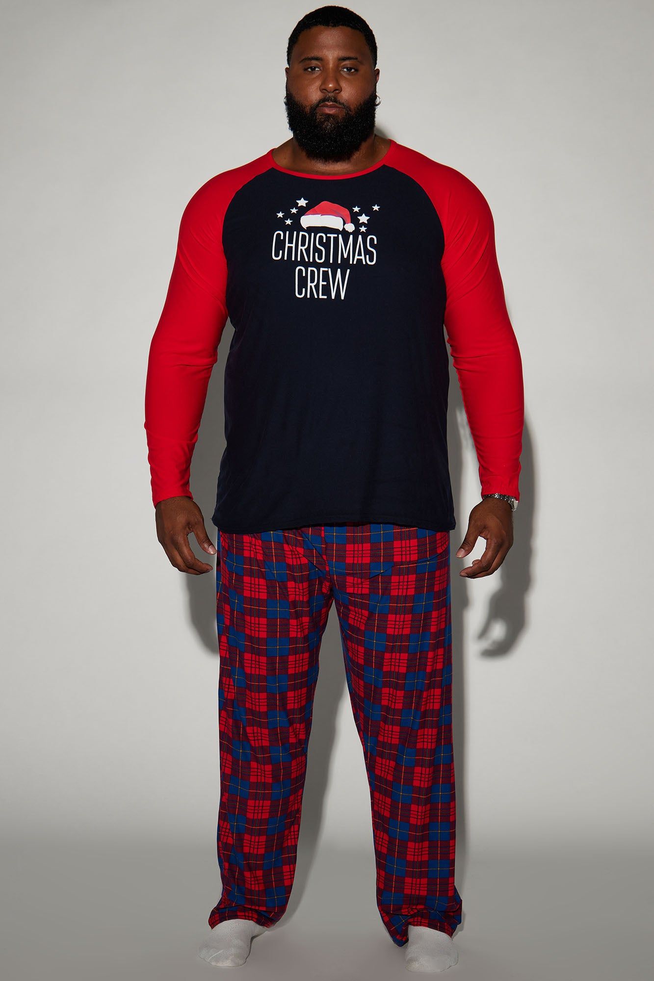 Christmas Crew Holiday PJ Set - Red sold by Fashion Nova product image thumbnail 4