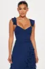 Claire Chiffon Maxi Dress - Navy sold by Fashion Nova
