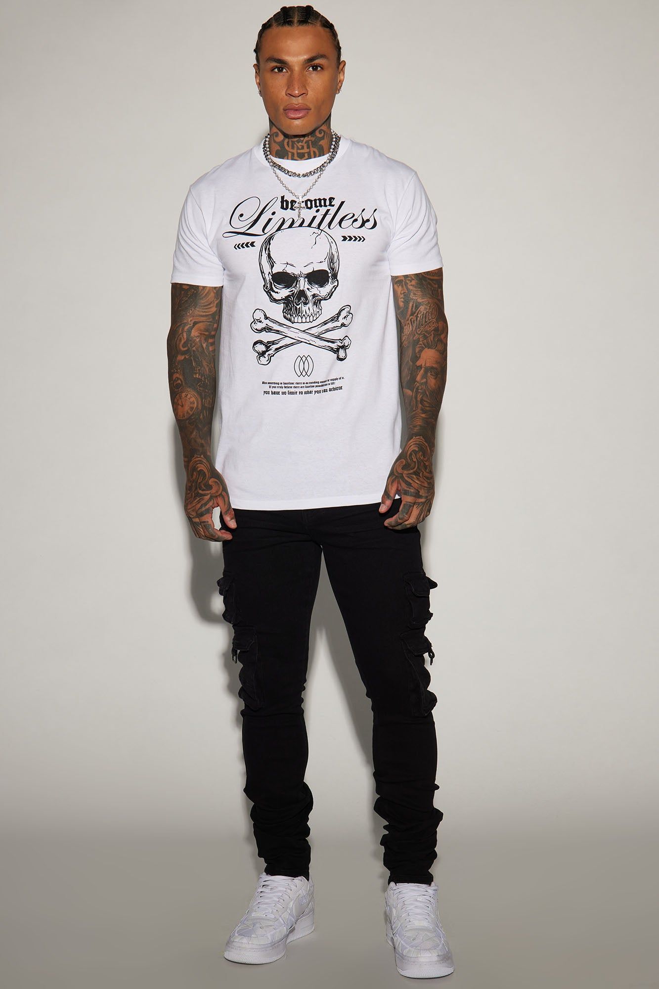 Limitless Forever Short Sleeve Tee - White sold by Fashion Nova product image thumbnail 2