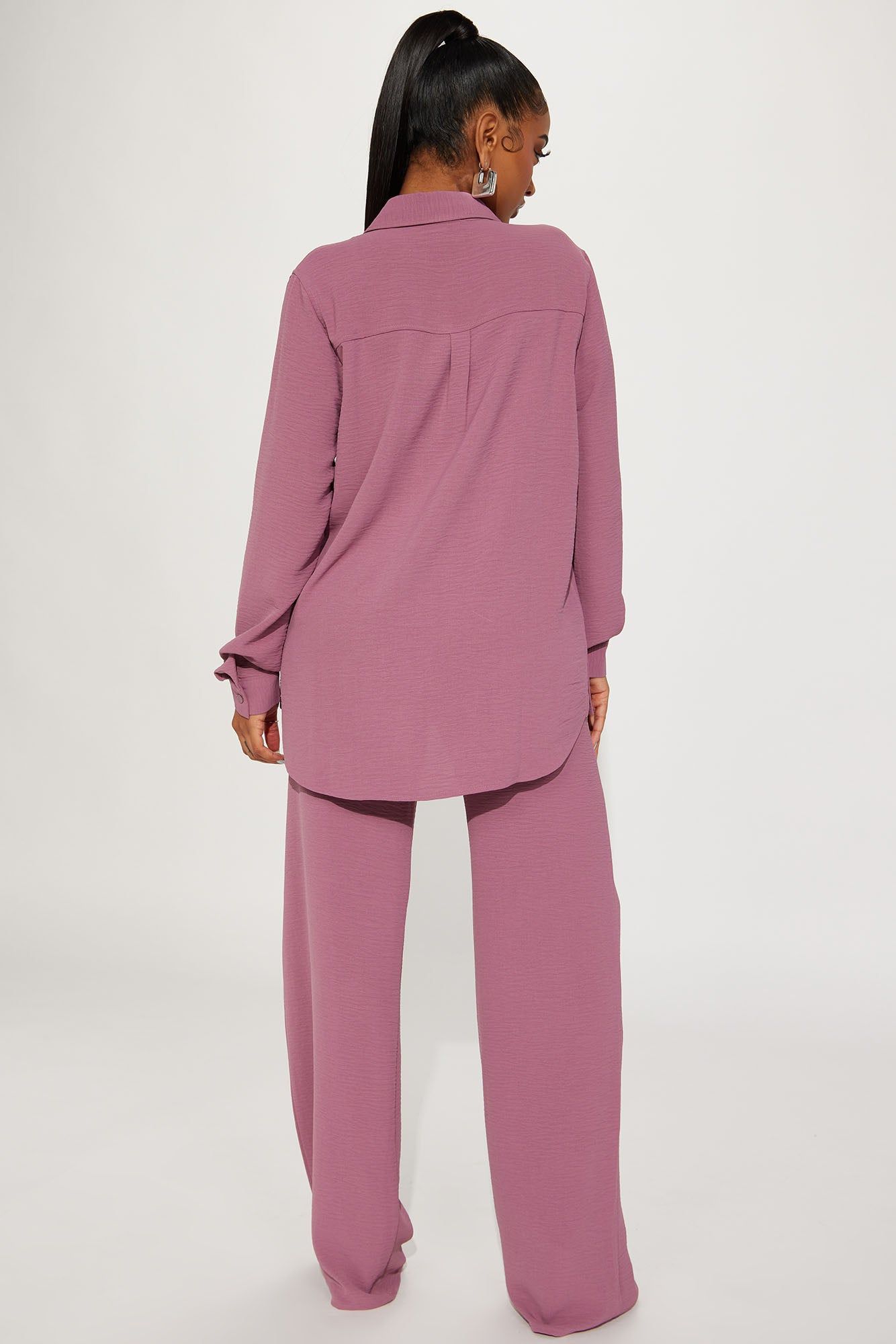 Makenzie Pant Set - Plum sold by Fashion Nova product image thumbnail 3