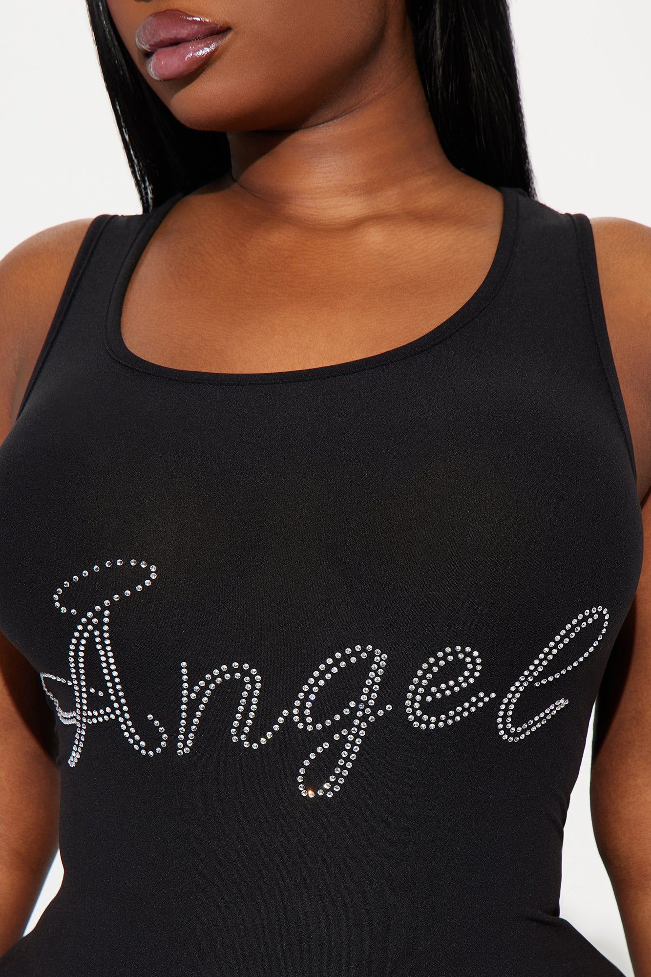 Sweet Angel Rhinestone PJ Boyshort Set - Pink sold by Fashion Nova product image thumbnail 5