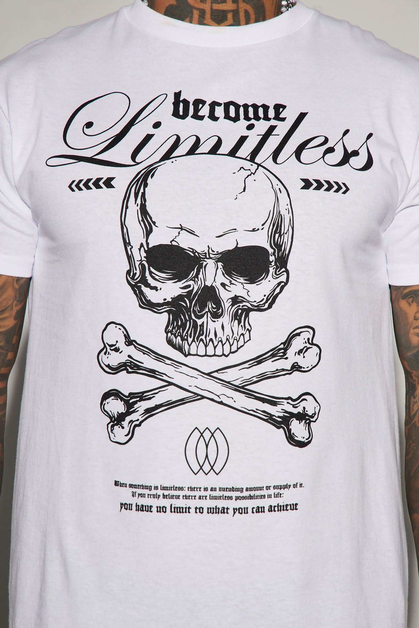 Limitless Forever Short Sleeve Tee - White sold by Fashion Nova product image thumbnail 3