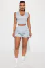 Country Club Lounge Top - Heather Grey sold by Fashion Nova