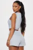 Country Club Lounge Top - Heather Grey sold by Fashion Nova