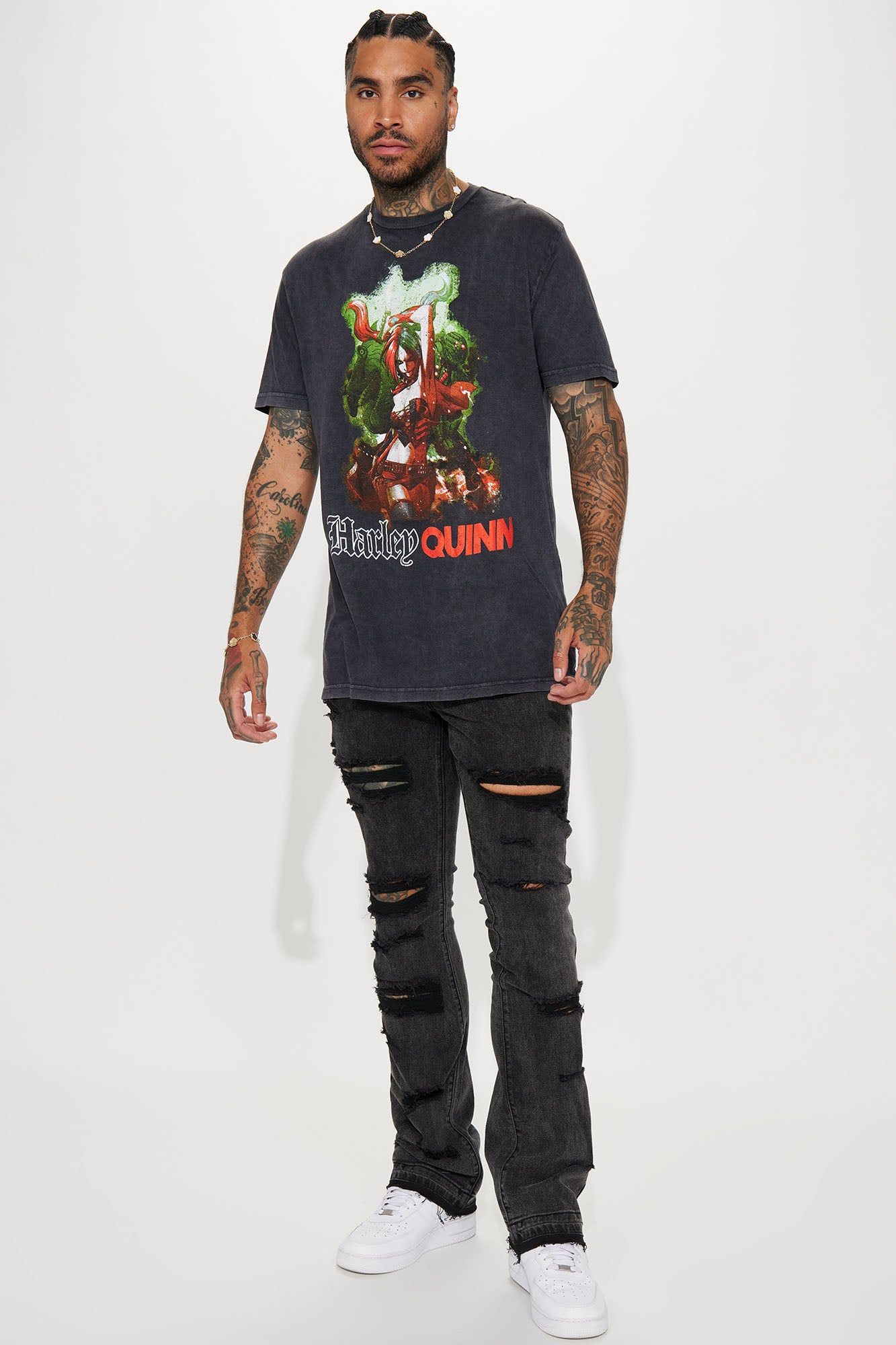 Suicide Squad Harley Quinn Short Sleeve Tee - Black sold by Fashion Nova product image thumbnail 3