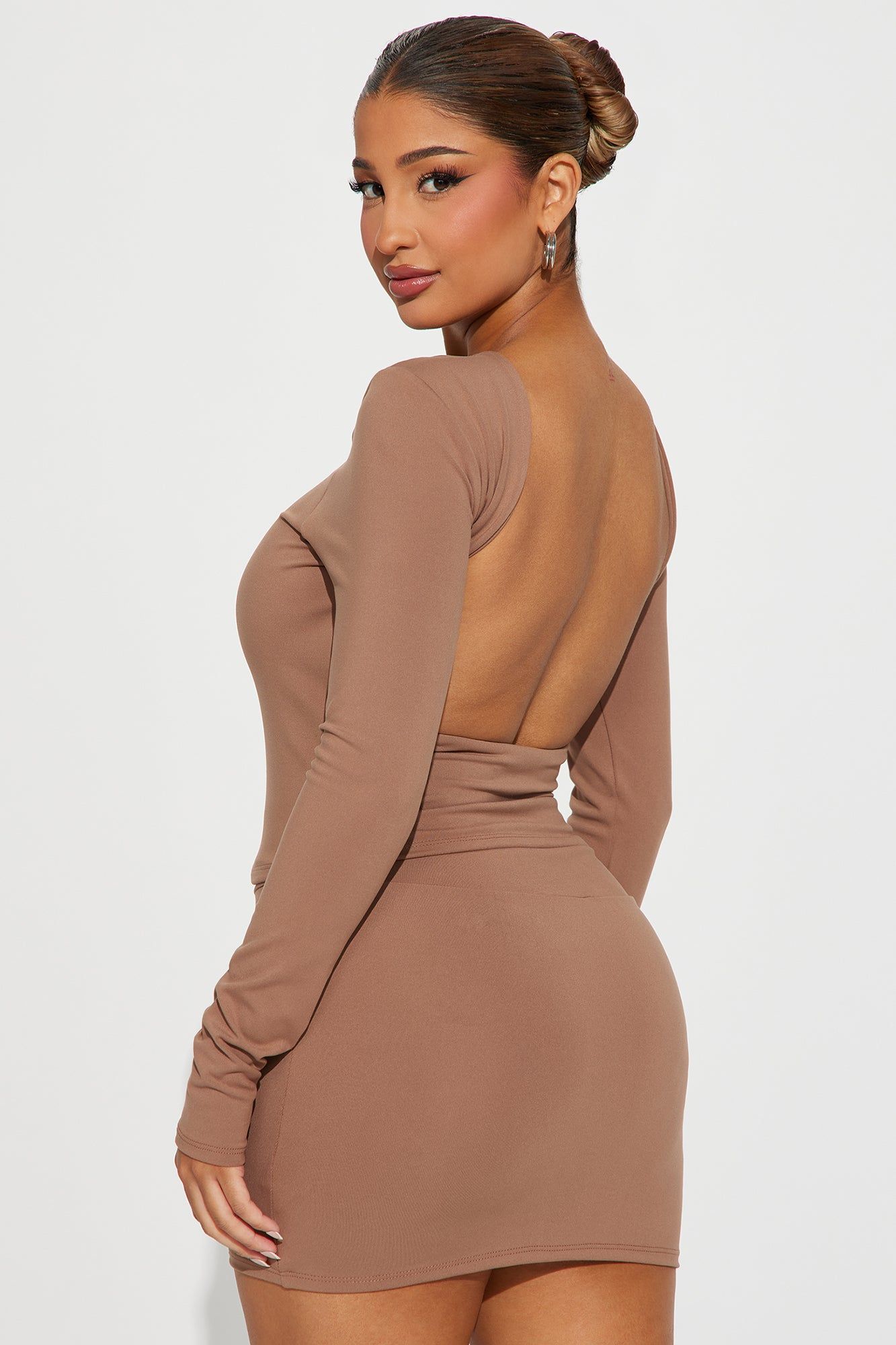 Clarissa Skirt Set - Taupe sold by Fashion Nova product image thumbnail 2