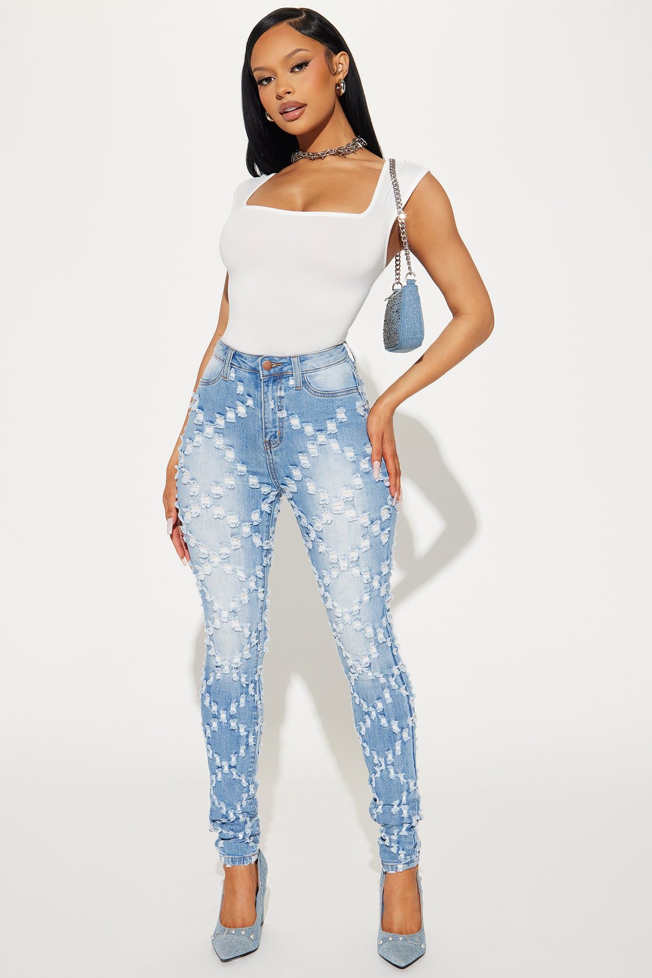 Sweet Talk Backless Bodysuit - Ivory sold by Fashion Nova product image thumbnail 4