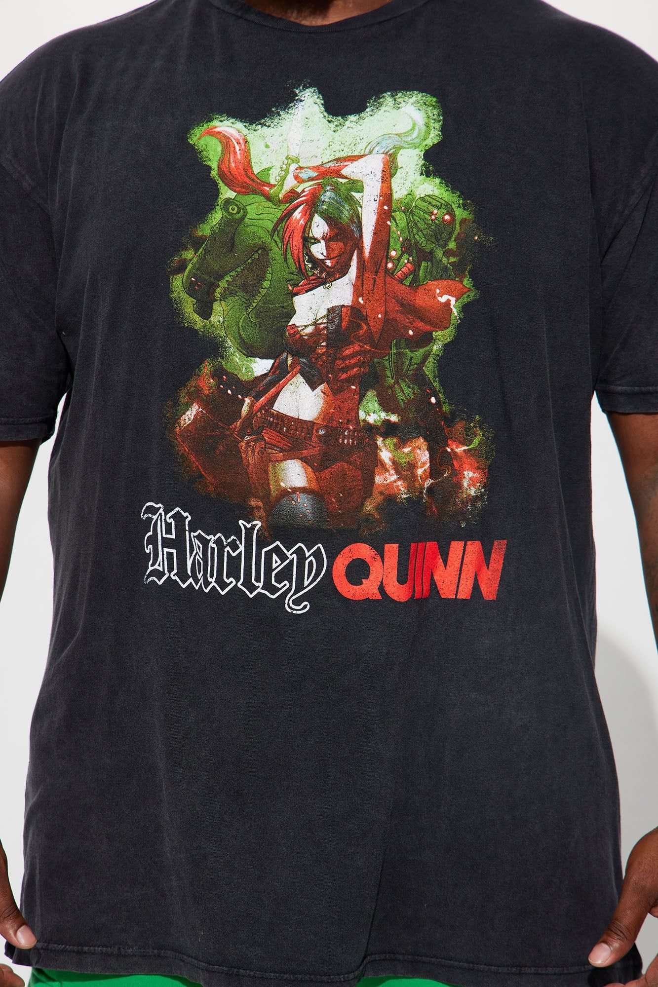 Suicide Squad Harley Quinn Short Sleeve Tee - Black sold by Fashion Nova product image thumbnail 7