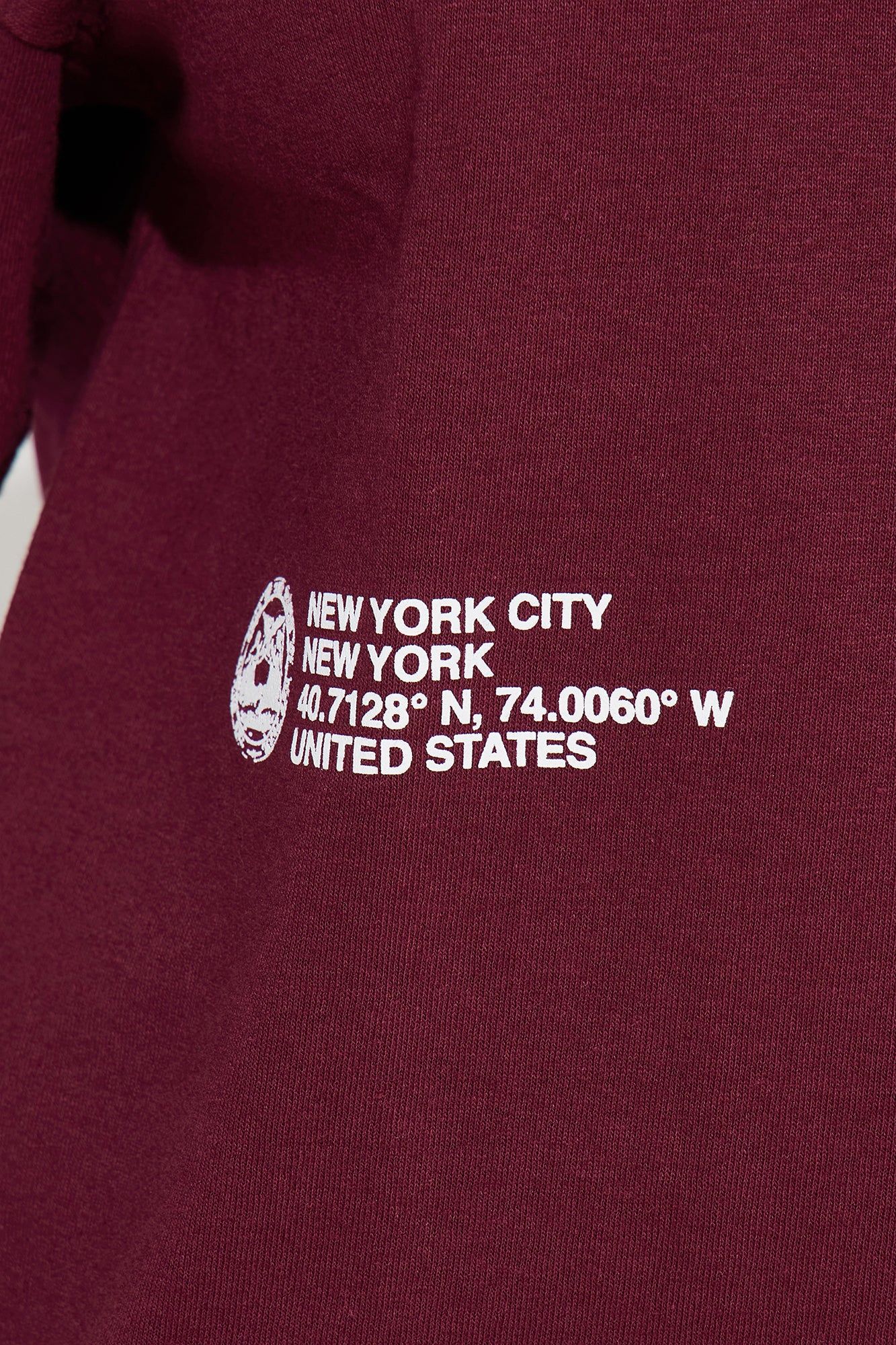 Destination NYC Graphic T-Shirt - Burgundy sold by Fashion Nova product image thumbnail 3