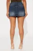 Zarah Tinted Denim Mini Skirt - Dark Wash sold by Fashion Nova