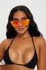 Fell Too Deep Sunglasses - Orange sold by Fashion Nova