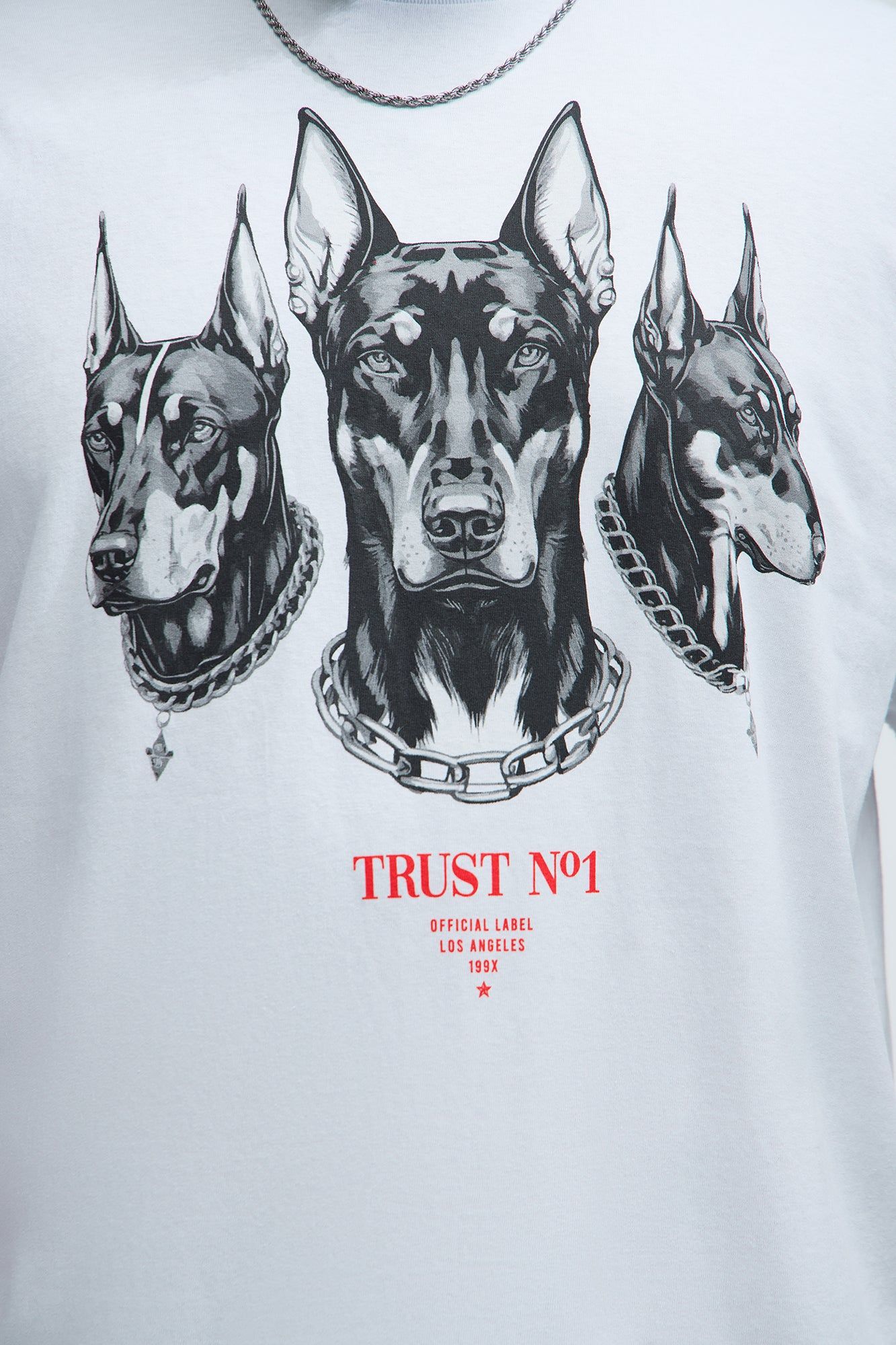 Trust NO1 Short Sleeve Tee - White sold by Fashion Nova product image thumbnail 2
