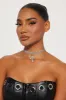 Answered Prayers Choker - Silver sold by Fashion Nova