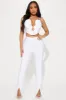 Lovin' Me Bandage Pant Set - White sold by Fashion Nova