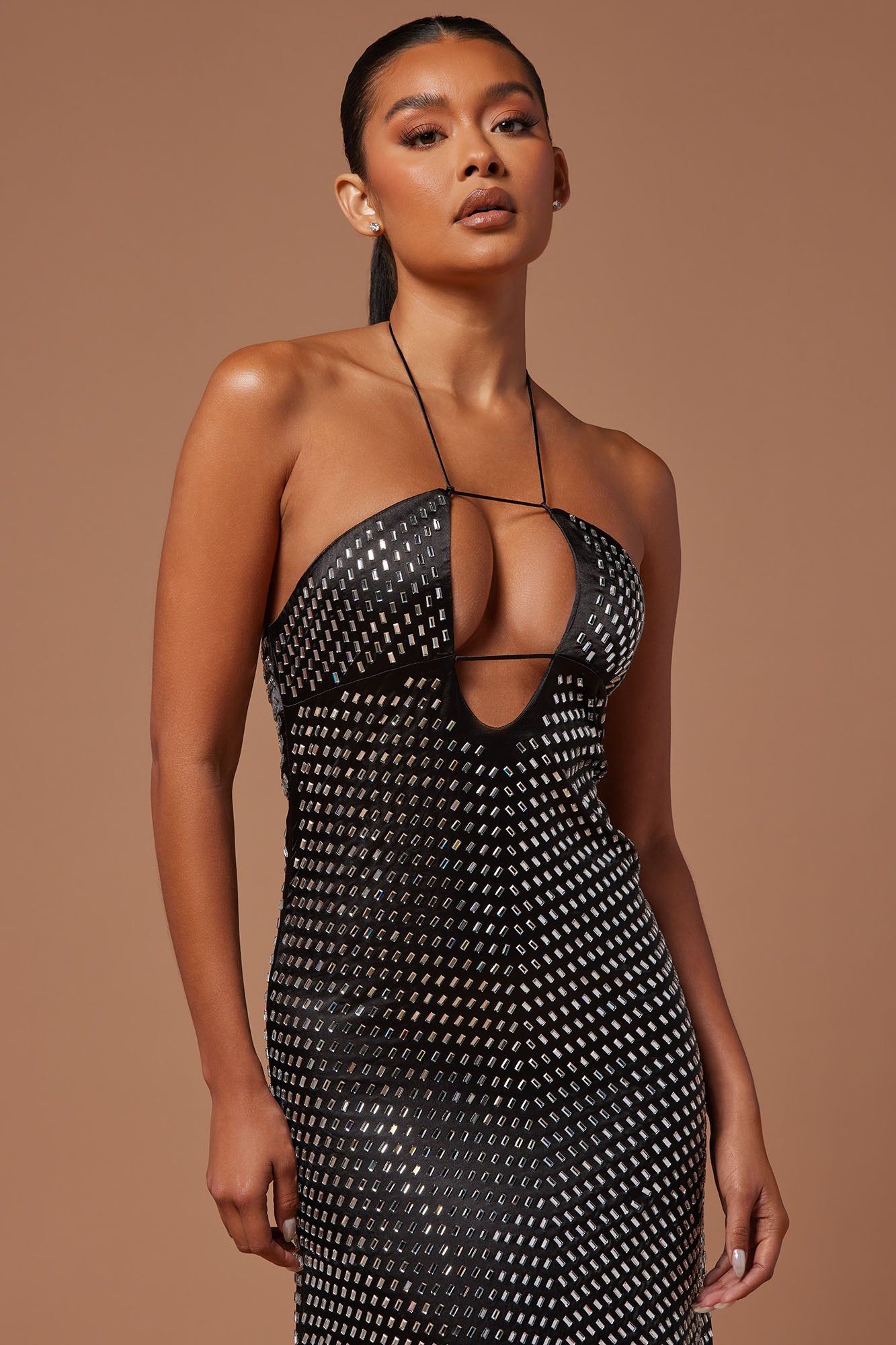 Jemina Embellished Maxi Dress - Black sold by Fashion Nova product image thumbnail 2