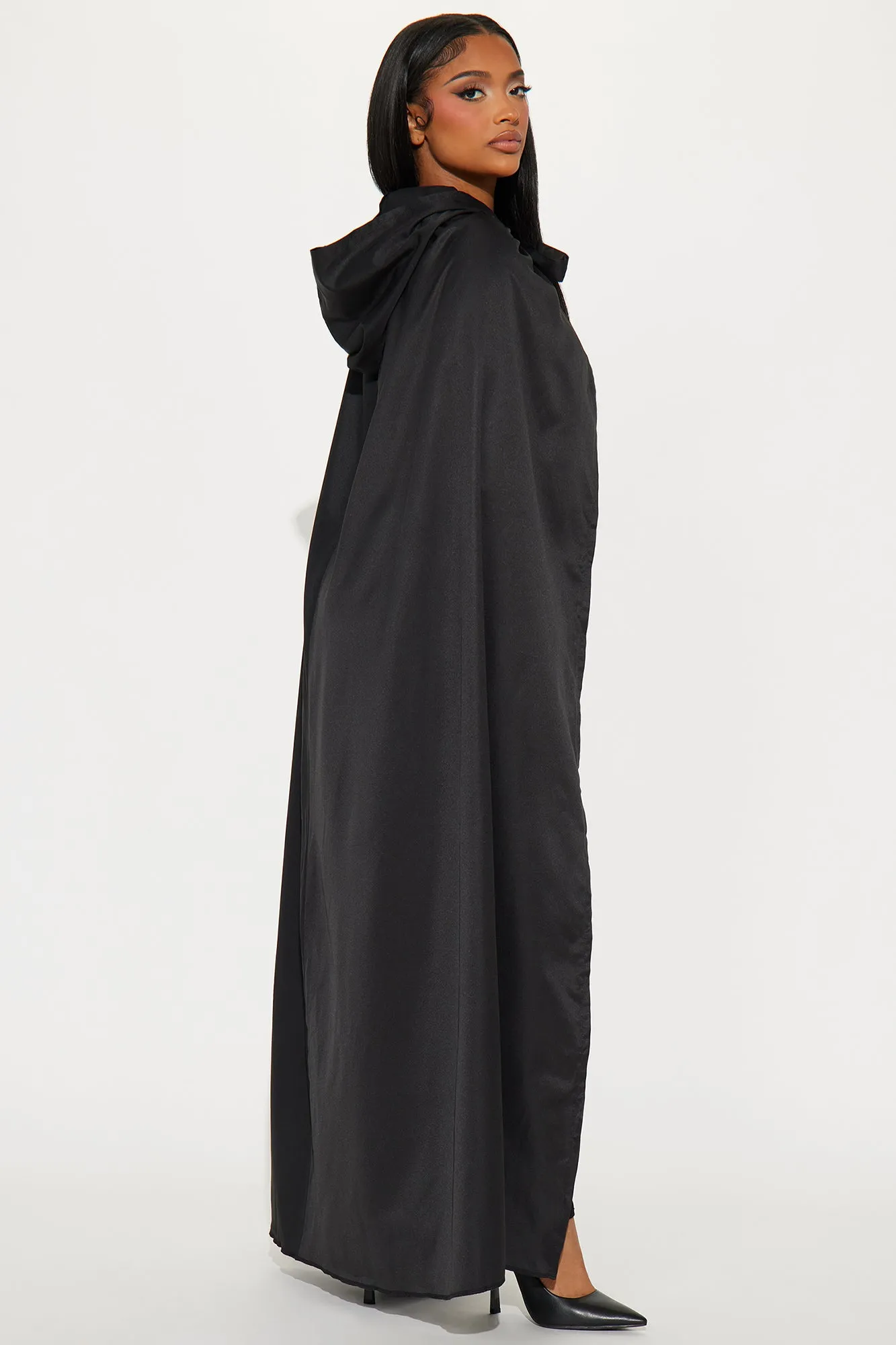 Mysterious Moves Hooded Cape Accessory - Black sold by Fashion Nova product image thumbnail 3