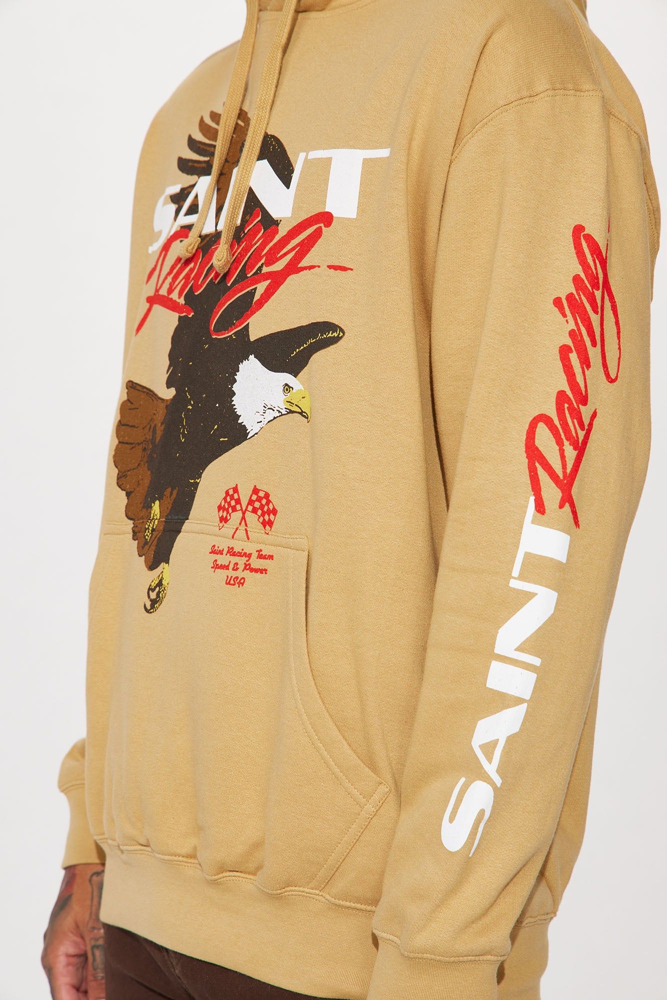 Speed & Power Hoodie - Sand sold by Fashion Nova product image thumbnail 3