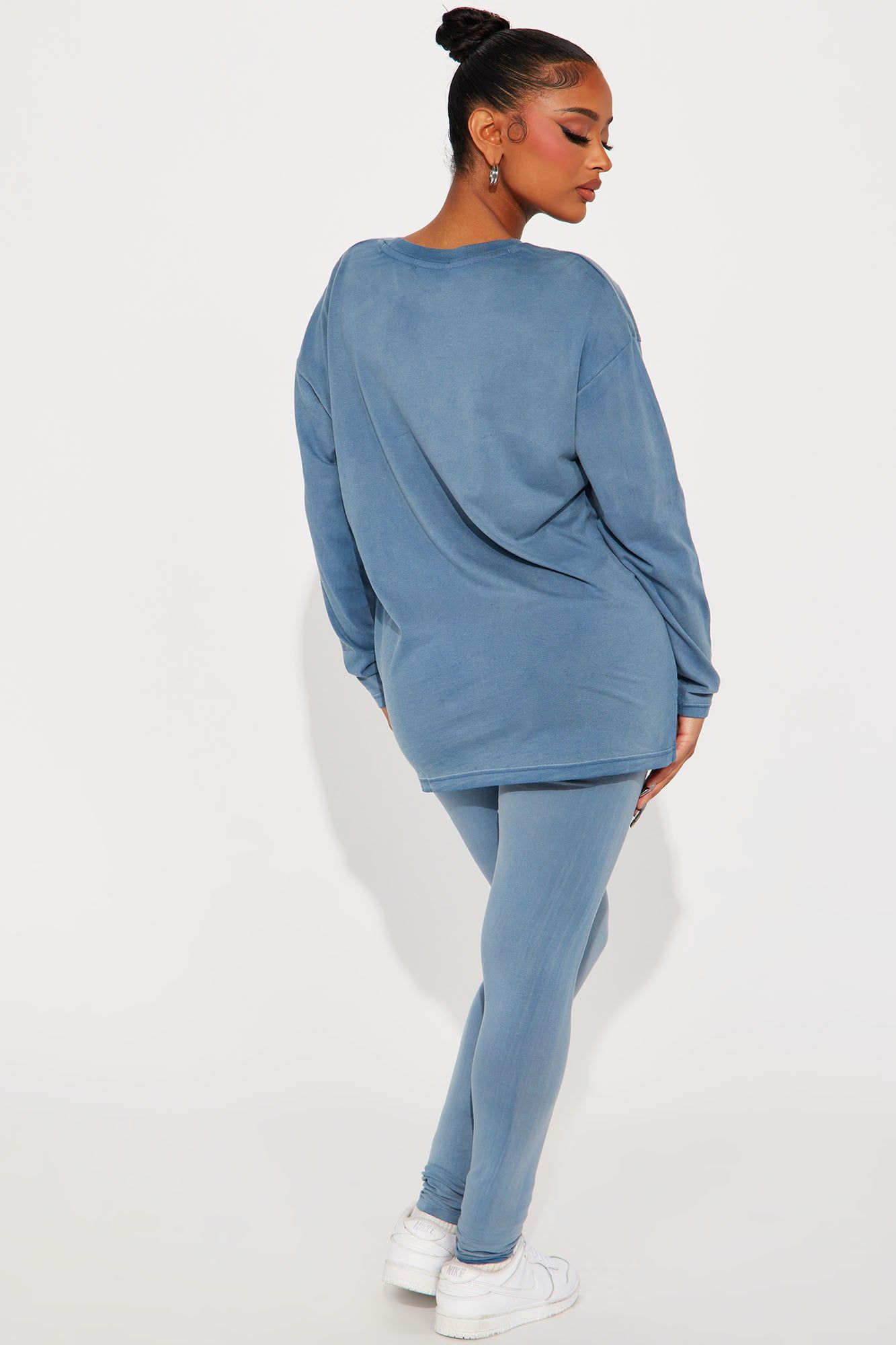 Only Fun Legging Set - Blue sold by Fashion Nova product image thumbnail 3