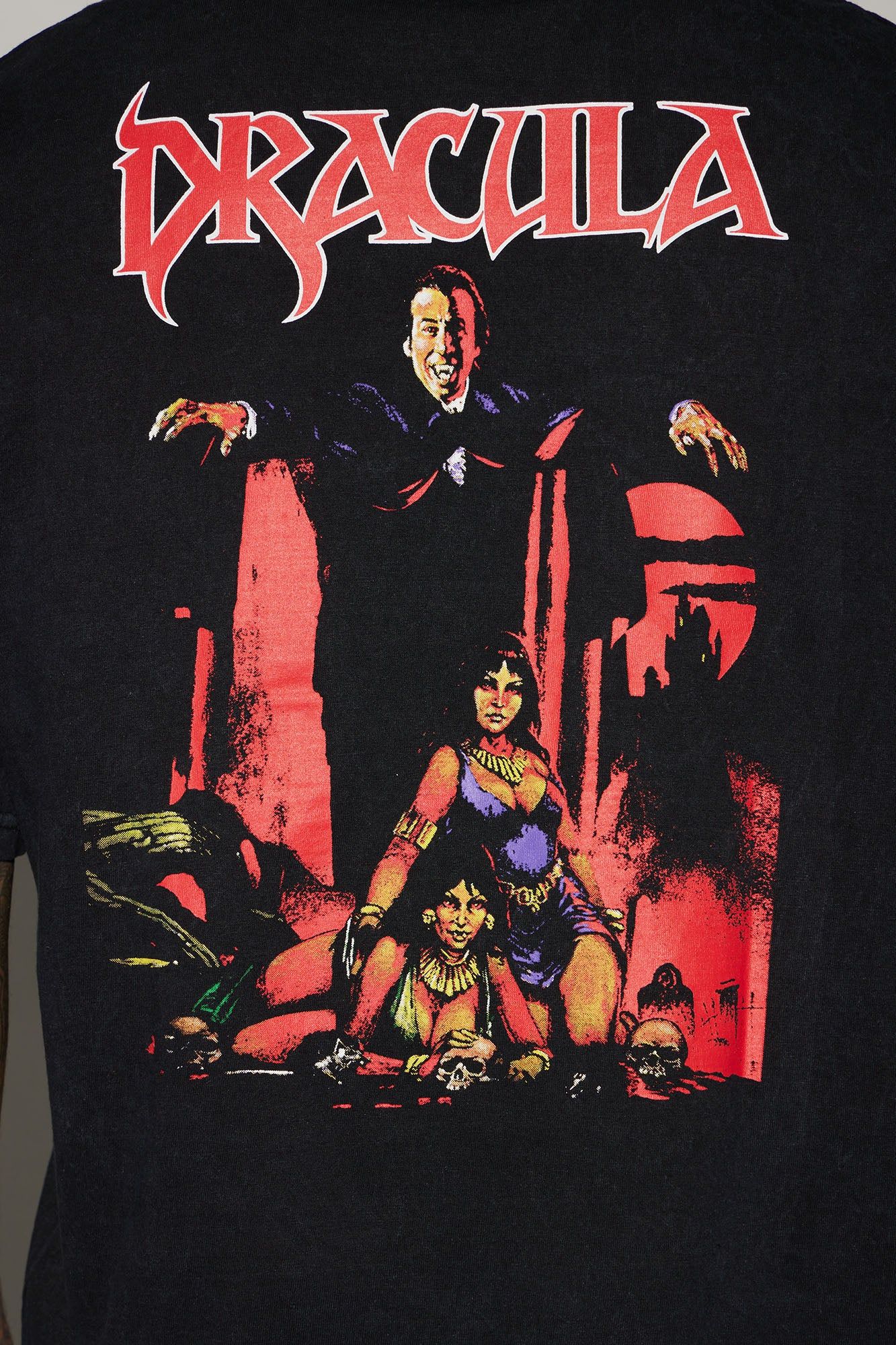 Count Dracula Short Sleeve Tee - Black sold by Fashion Nova product image thumbnail 5