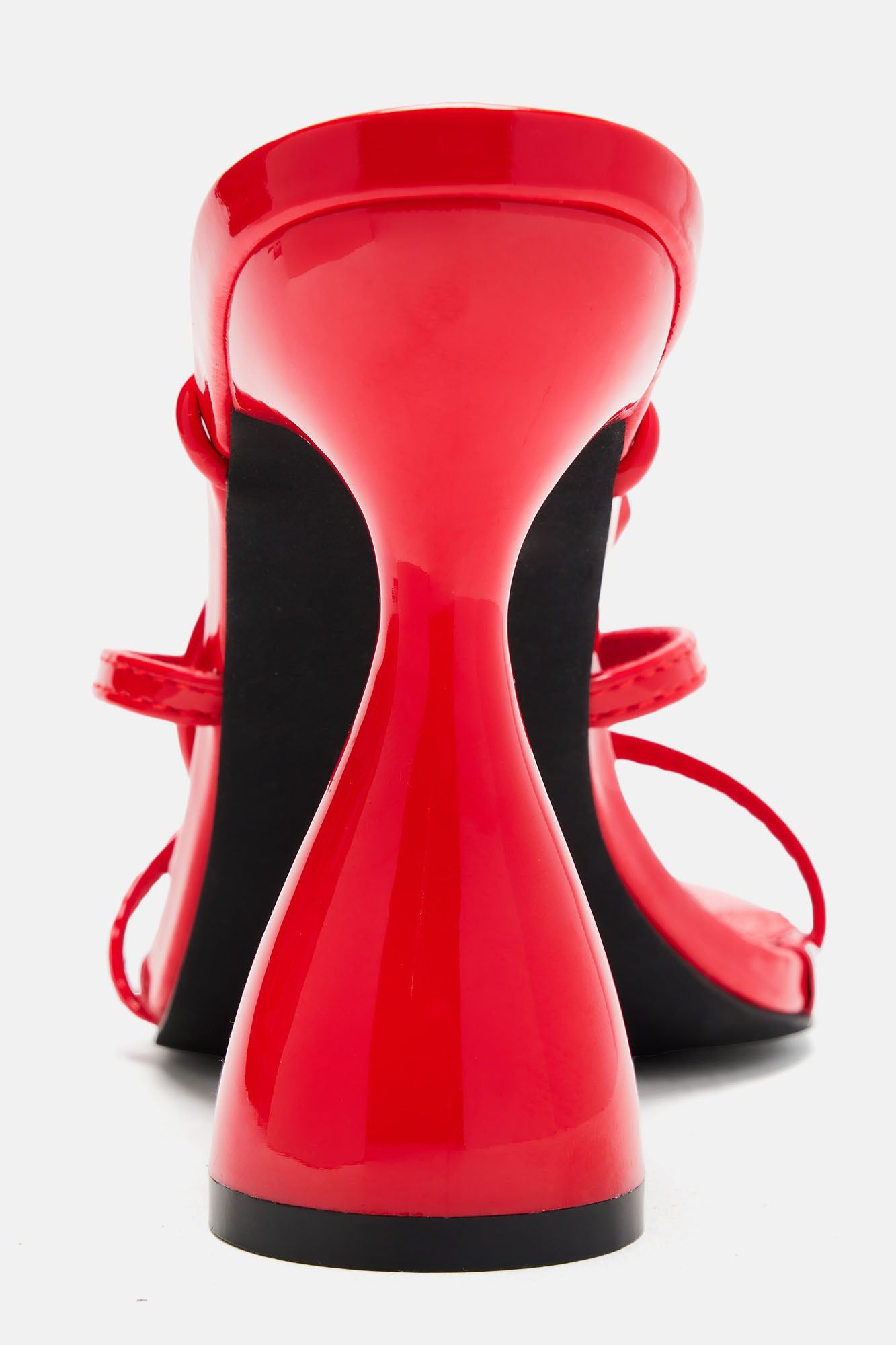 Out And About Wrap Up Heels - Red sold by Fashion Nova product image thumbnail 5