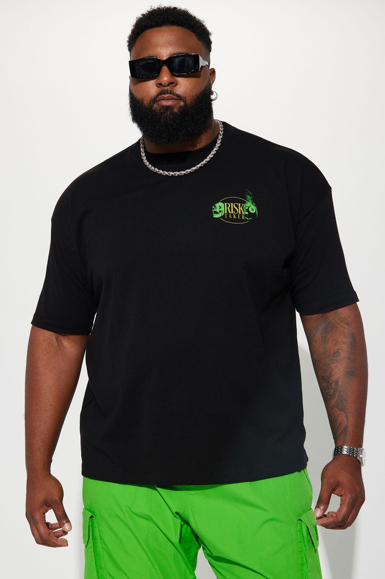 Play Your Luck Short Sleeve Tee - Black sold by Fashion Nova product image thumbnail 7