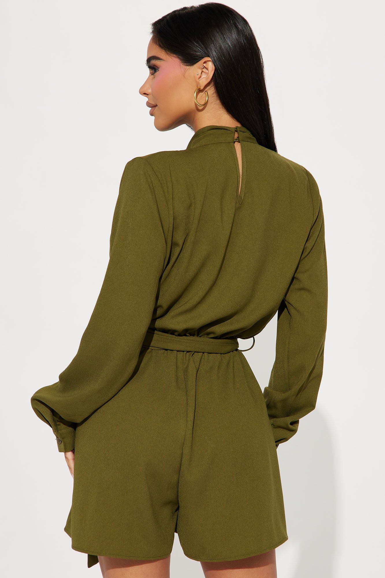 Nice For What Romper - Olive sold by Fashion Nova product image thumbnail 3