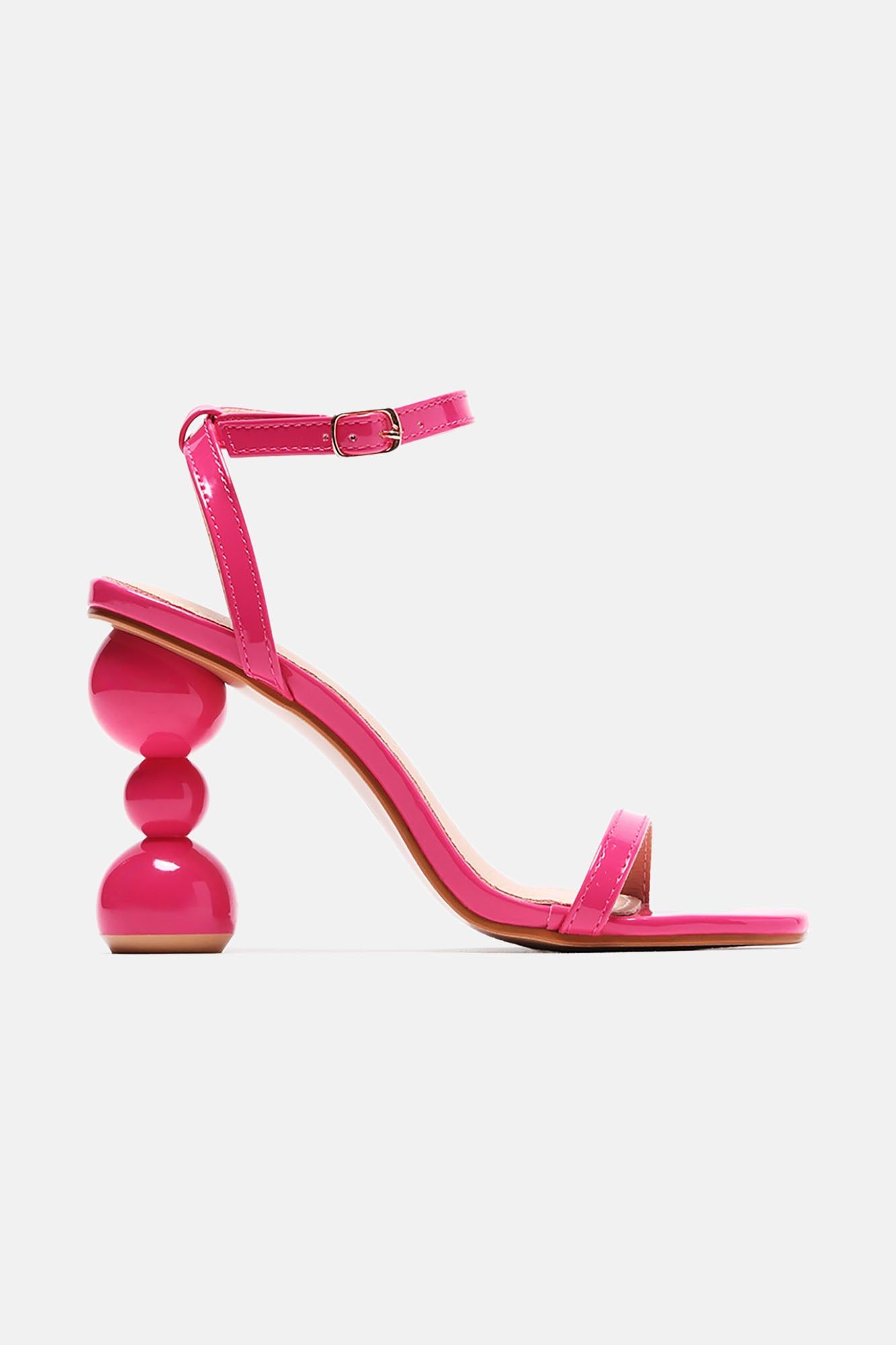 Feeling Fun Heeled Sandals - Pink sold by Fashion Nova