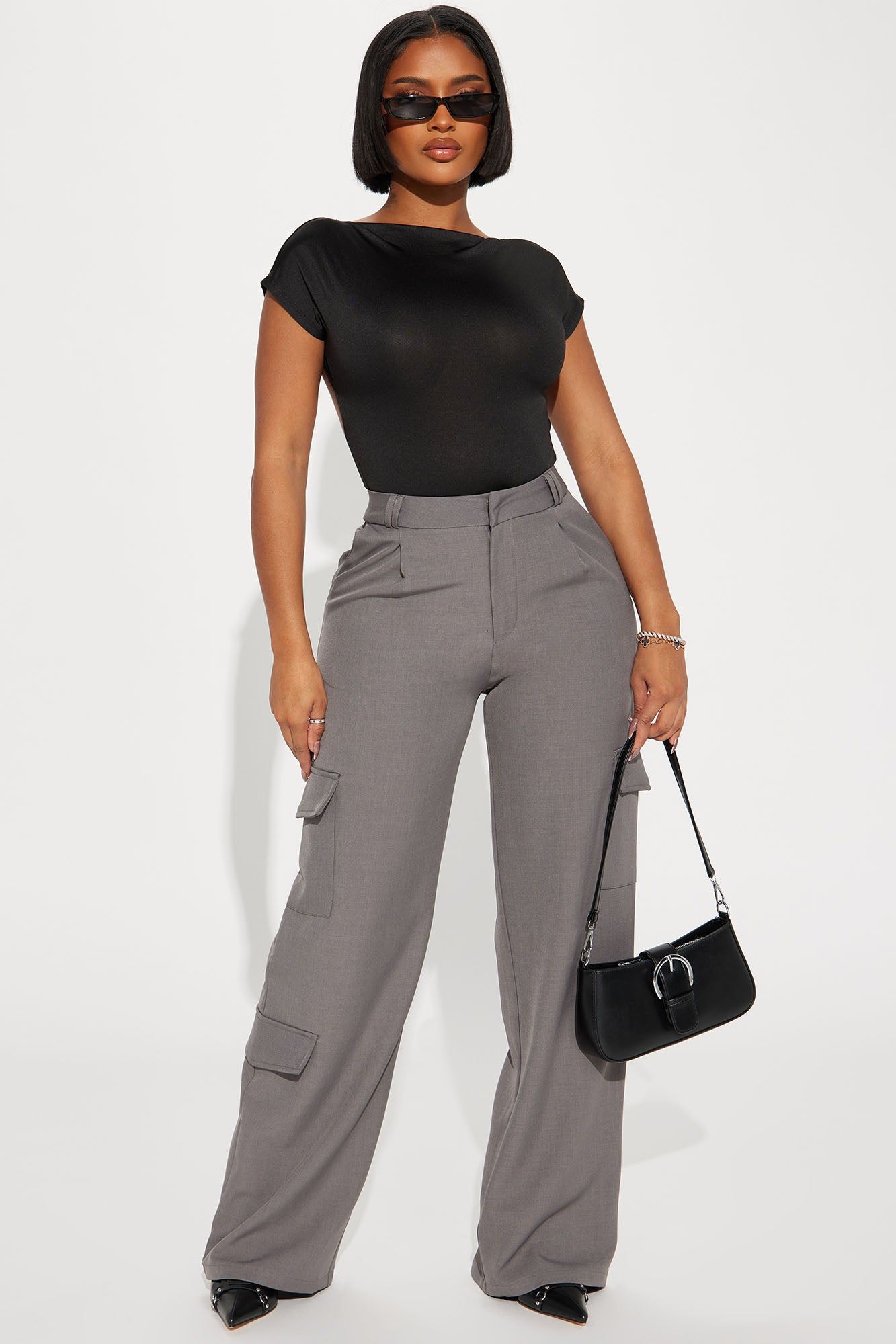 Choosing Sides Backless Bodysuit - Black sold by Fashion Nova product image thumbnail 4