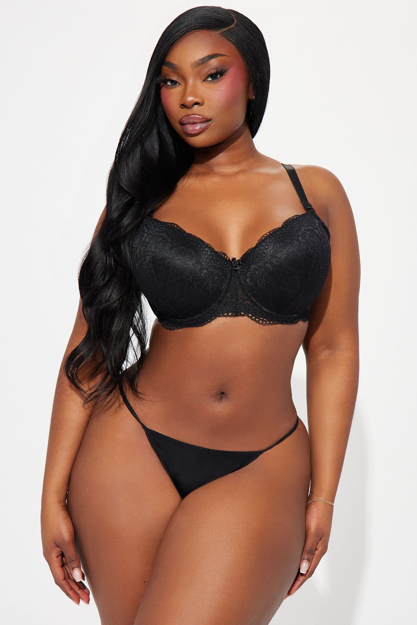 Just Like That Lace Bra - Black sold by Fashion Nova product image thumbnail 2