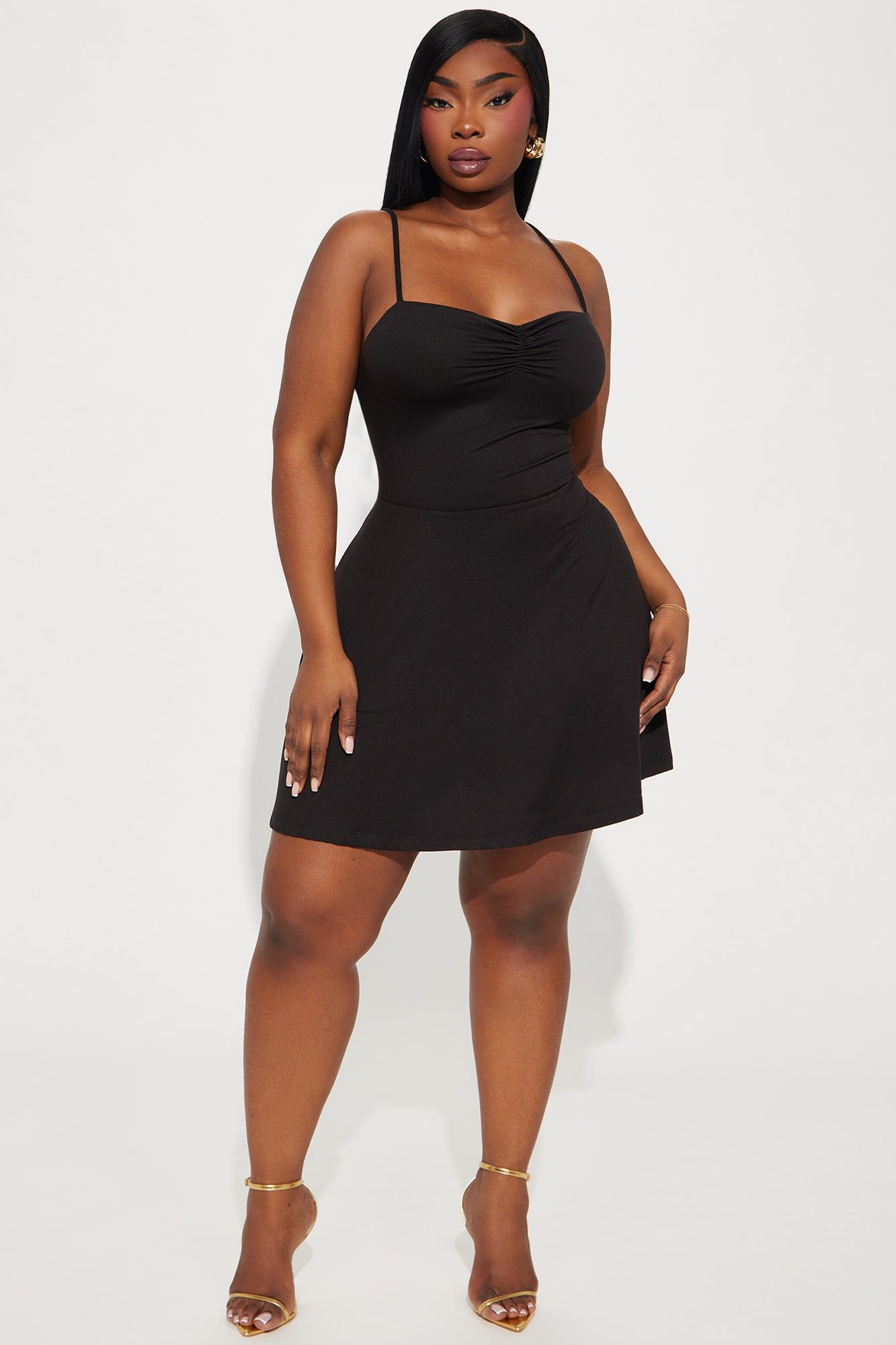 Adriana Essential Mini Dress - Black sold by Fashion Nova product image thumbnail 4