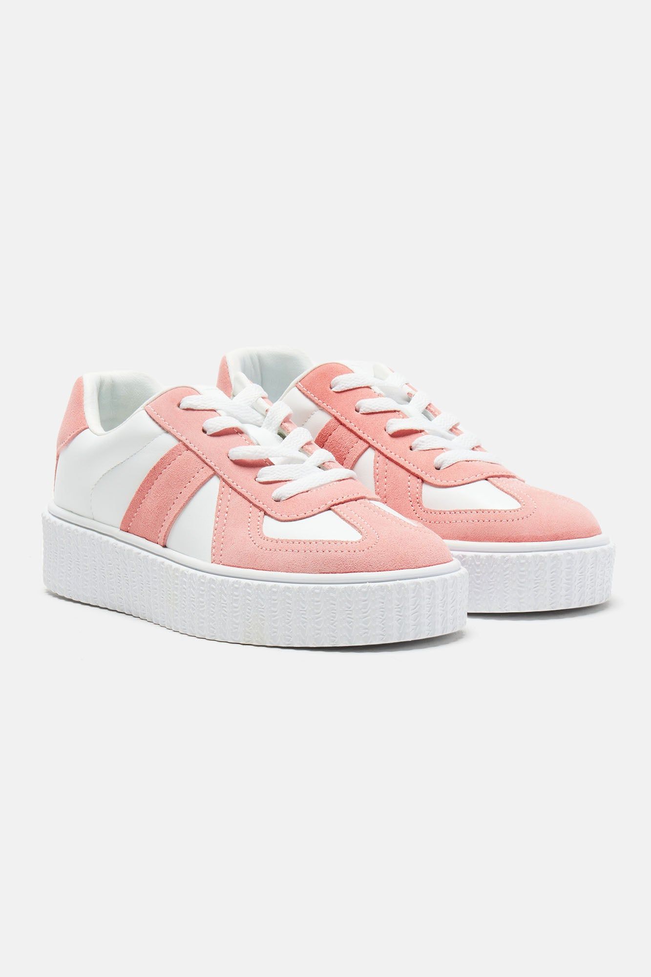 Two Way Street Sneakers - Pink/combo sold by Fashion Nova product image thumbnail 2