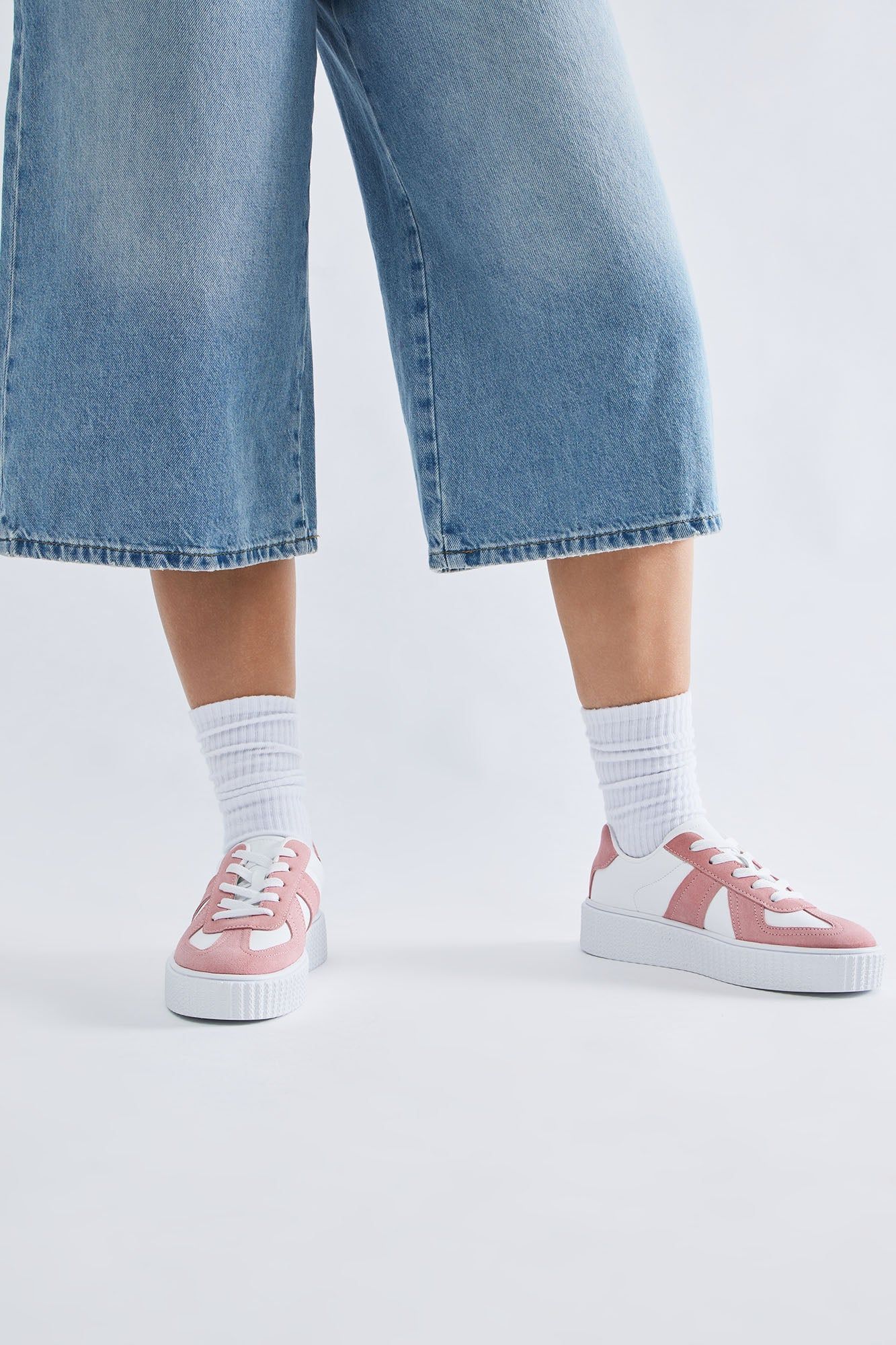 Two Way Street Sneakers - Pink/combo sold by Fashion Nova product image thumbnail 3