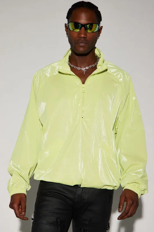 El Prado Nylon Anorak - Lime sold by Fashion Nova
