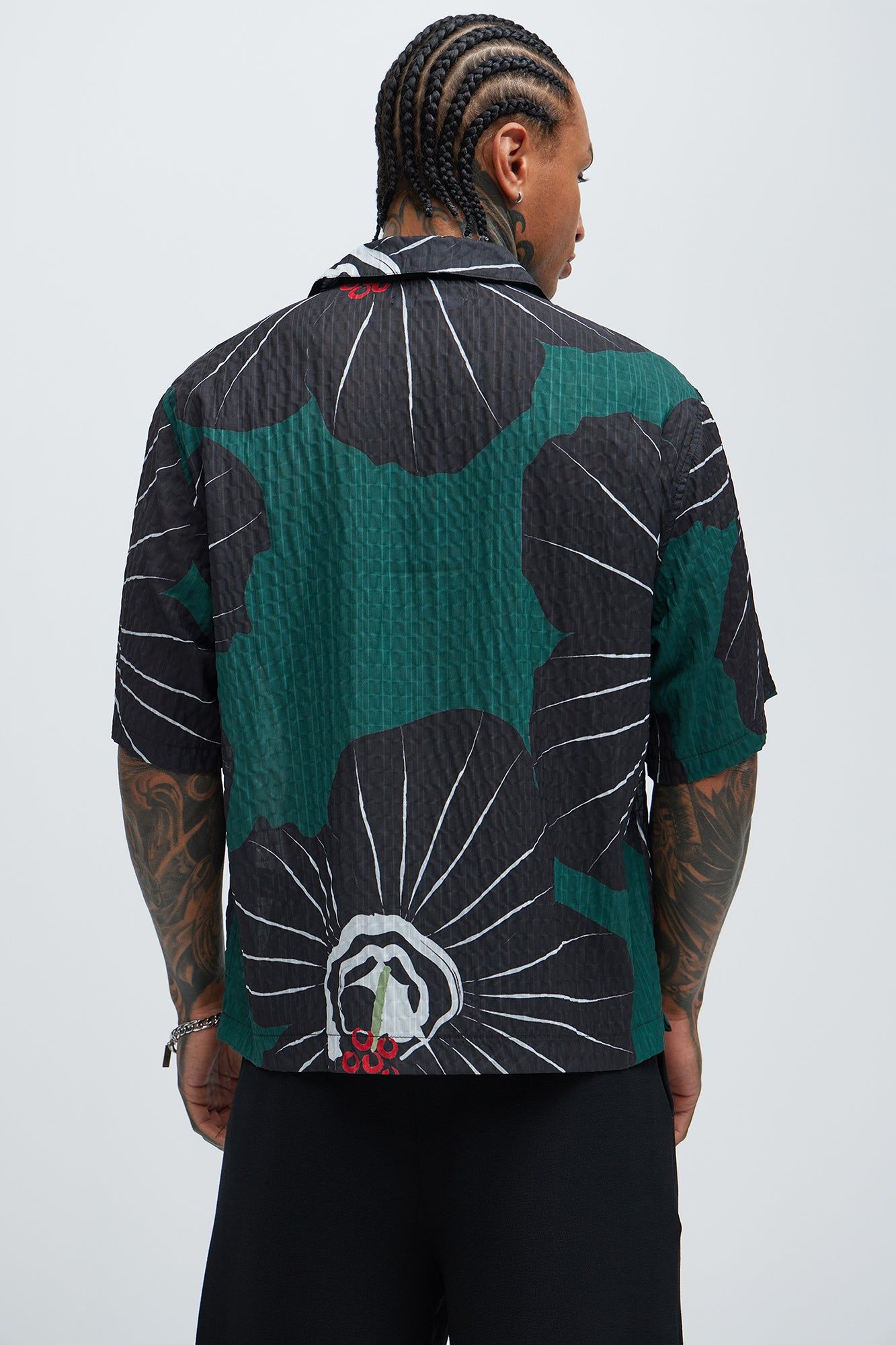 Jenkins Floral Shirt - Black/combo sold by Fashion Nova product image thumbnail 3