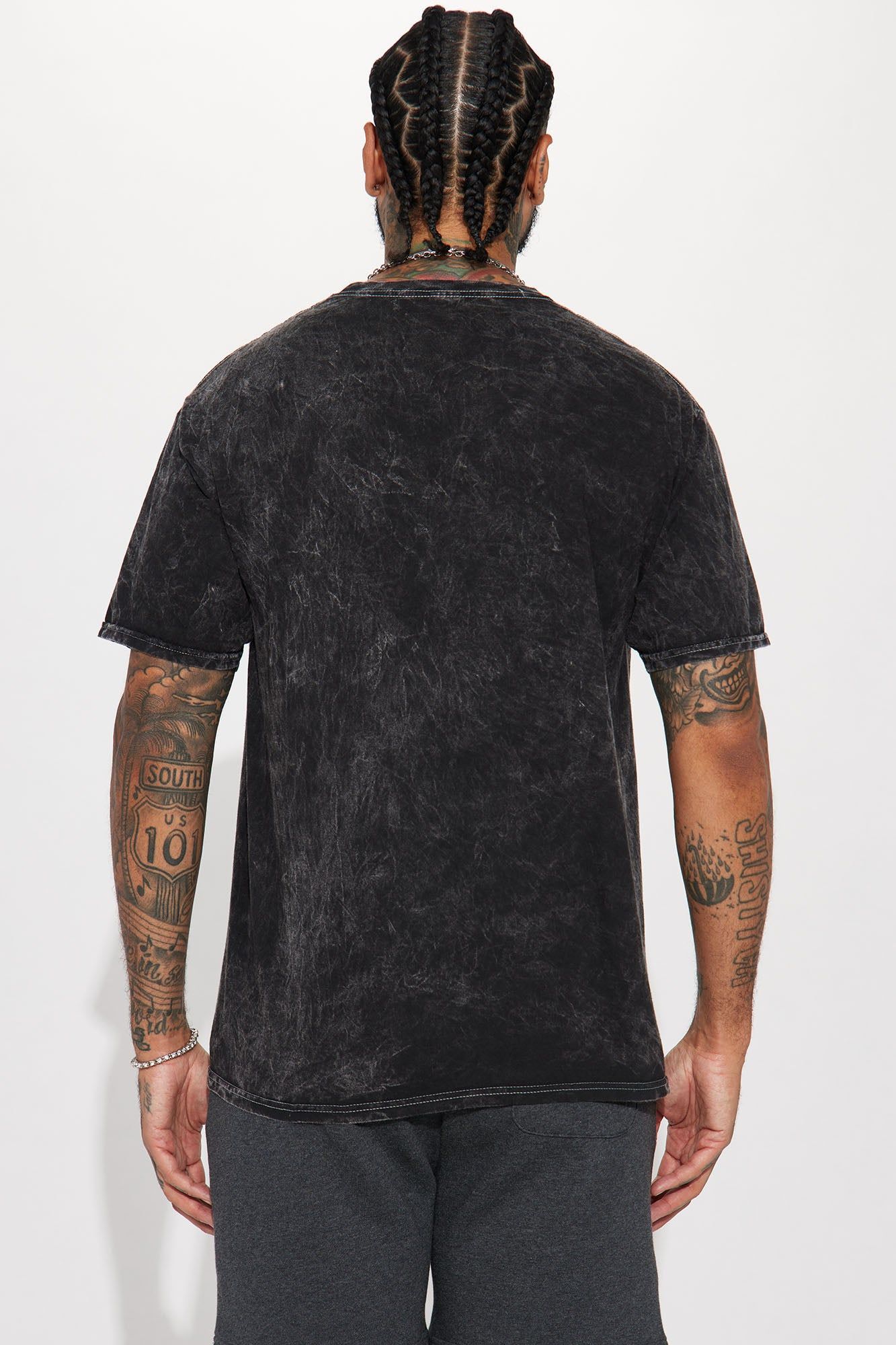 Fuck Off Forever Short Sleeve Tee - Black sold by Fashion Nova product image thumbnail 5