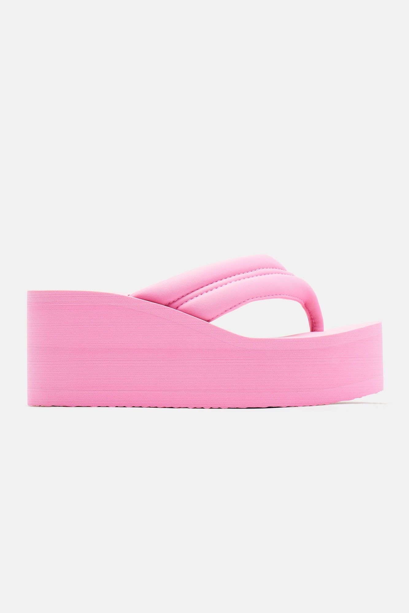 Meet Me Poolside Wedges - Pink sold by Fashion Nova product image thumbnail 4