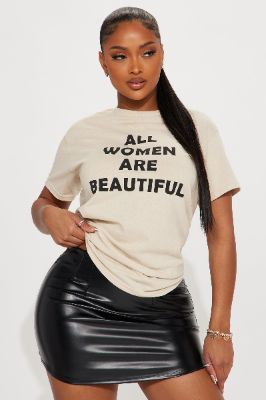 Beautiful Woman Top - Taupe sold by Fashion Nova