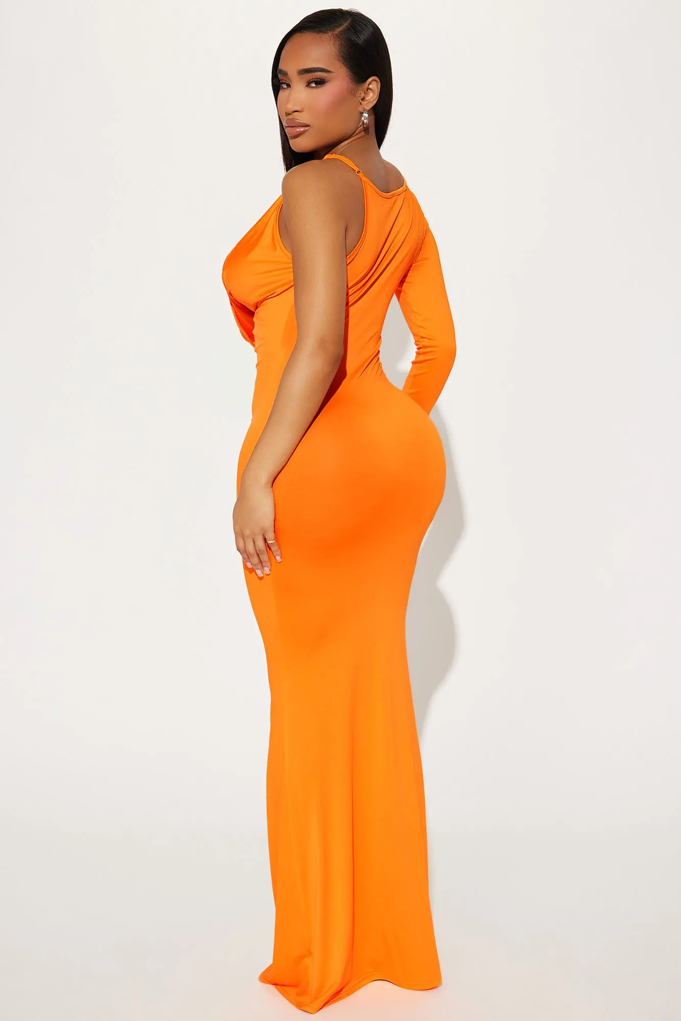 Racheal Gown - Orange sold by Fashion Nova product image thumbnail 3