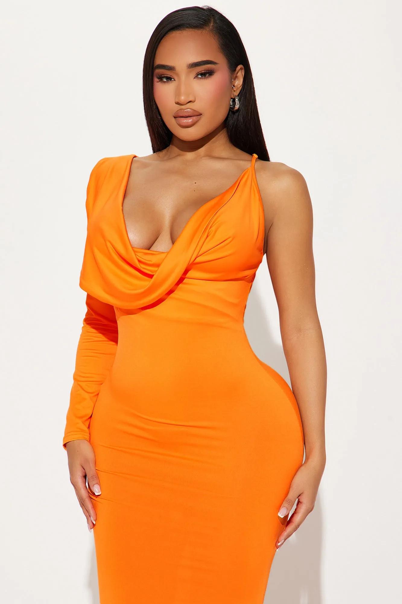 Racheal Gown - Orange sold by Fashion Nova product image thumbnail 2