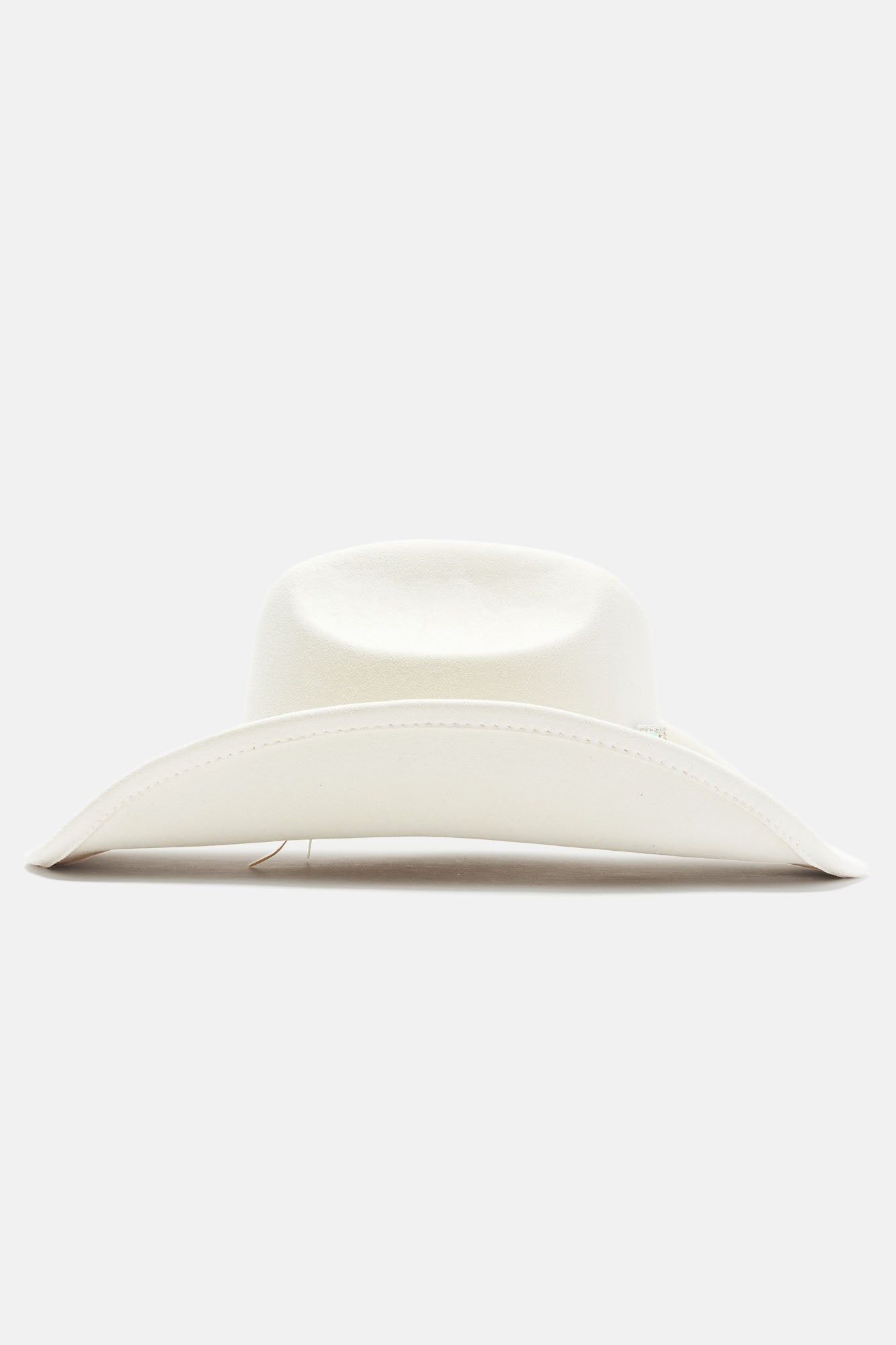 Cowgirl Bride Hat - White sold by Fashion Nova product image thumbnail 4