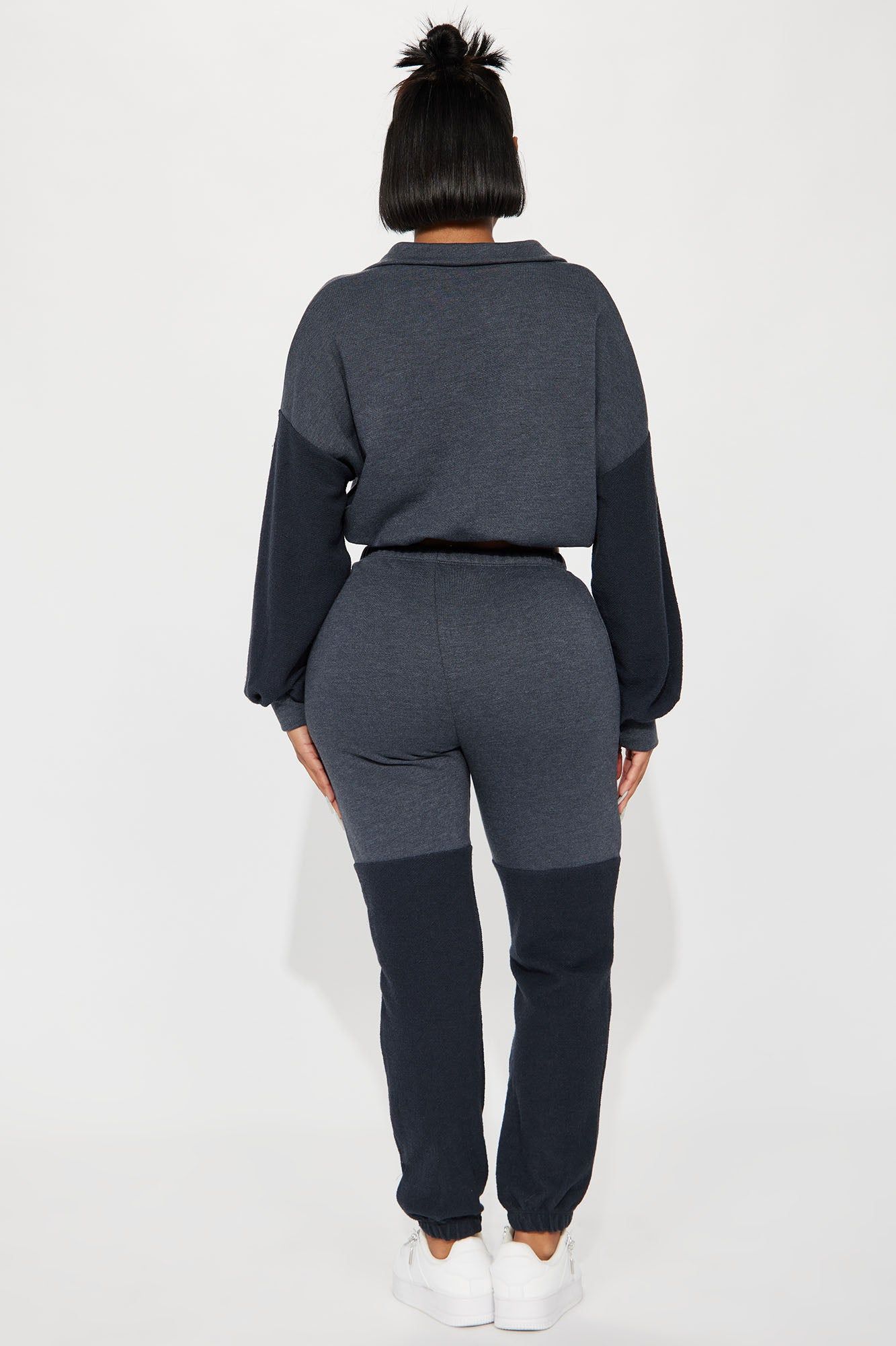 Never Leaving Jogger Set - Grey sold by Fashion Nova product image thumbnail 3