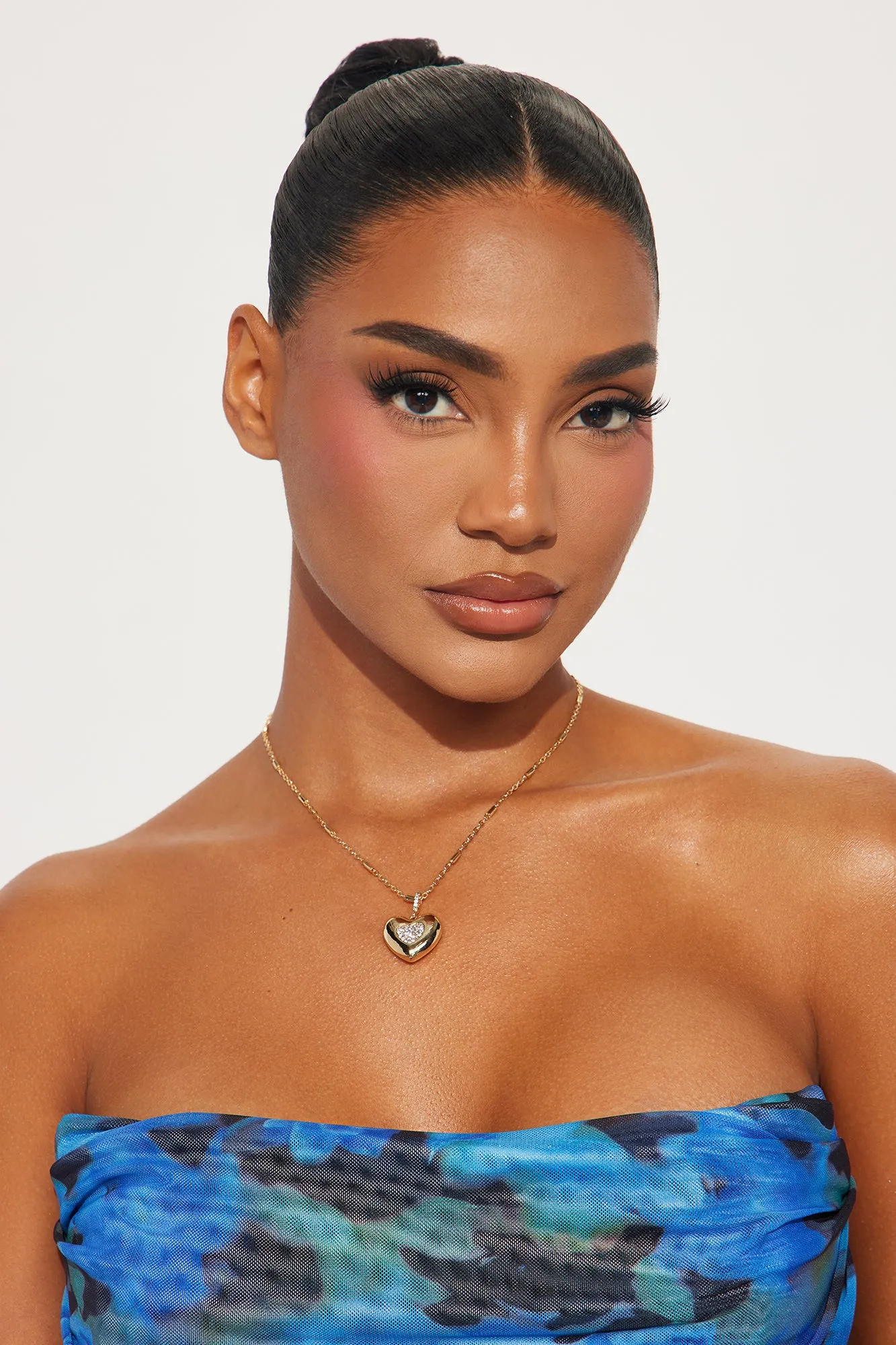 Feeling Is Right Heart Necklace - Gold sold by Fashion Nova product image thumbnail 2