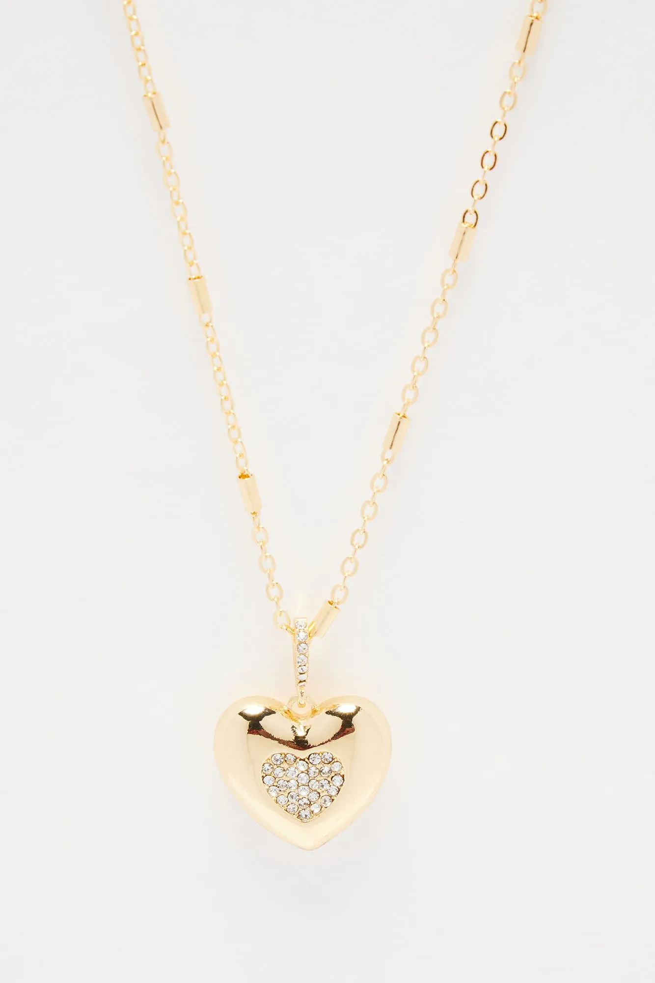 Feeling Is Right Heart Necklace - Gold sold by Fashion Nova product image thumbnail 3