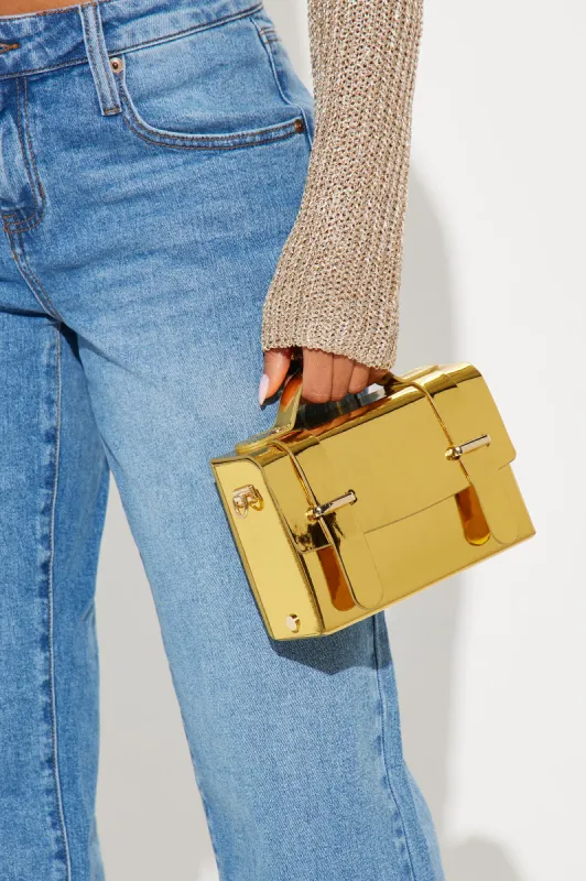 Better Night Handbag - Gold sold by Fashion Nova