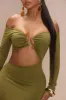 Worship Me Maxi Dress - Olive sold by Fashion Nova